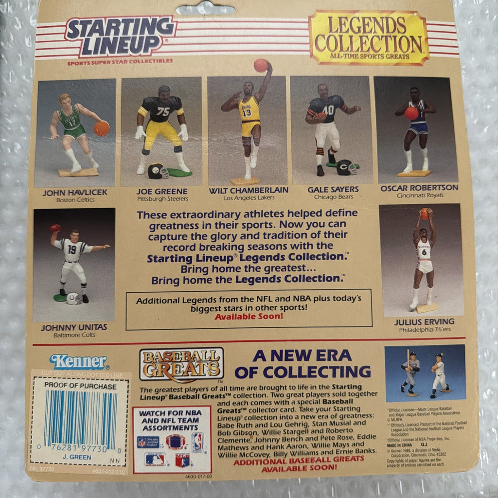 Starting Lineup 1989 Mean Joe Greene Pittsburgh Steelers NFL Legends Collection
