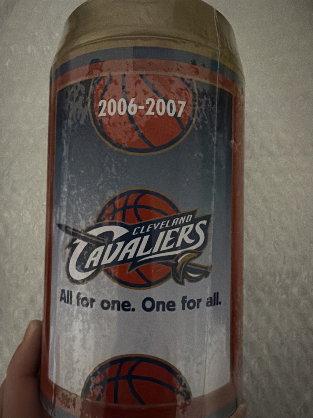 Cleveland Cavaliers 2006-2007 Wooden Puzzle Coin Bank Tin Sealed 16" X 20”