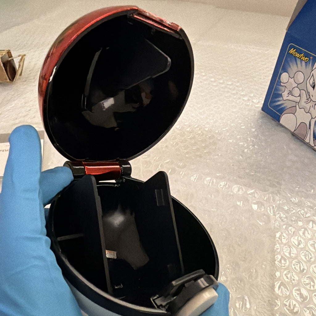 Pokemon Burger King 23k Gold Plated Trading Card Mewtwo Blue Box