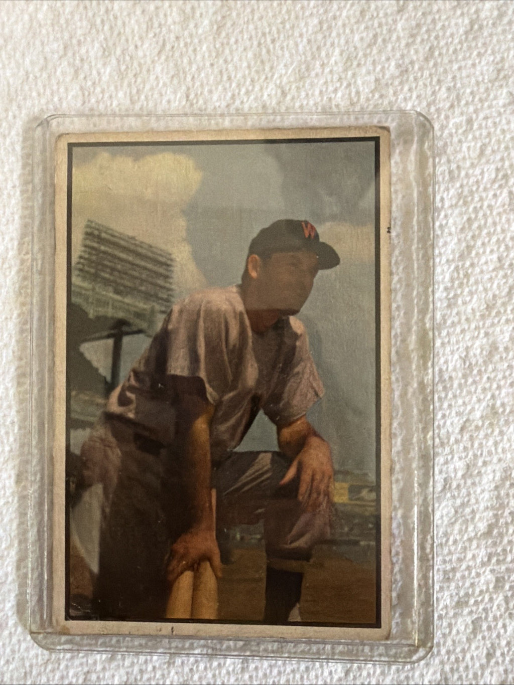 1953 Bowman Color - Mickey Vernon #159