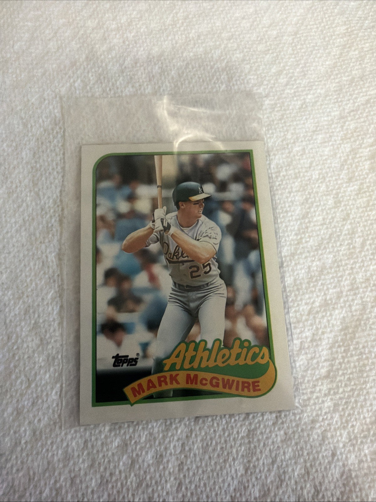 1989 Topps - Mark McGwire #70