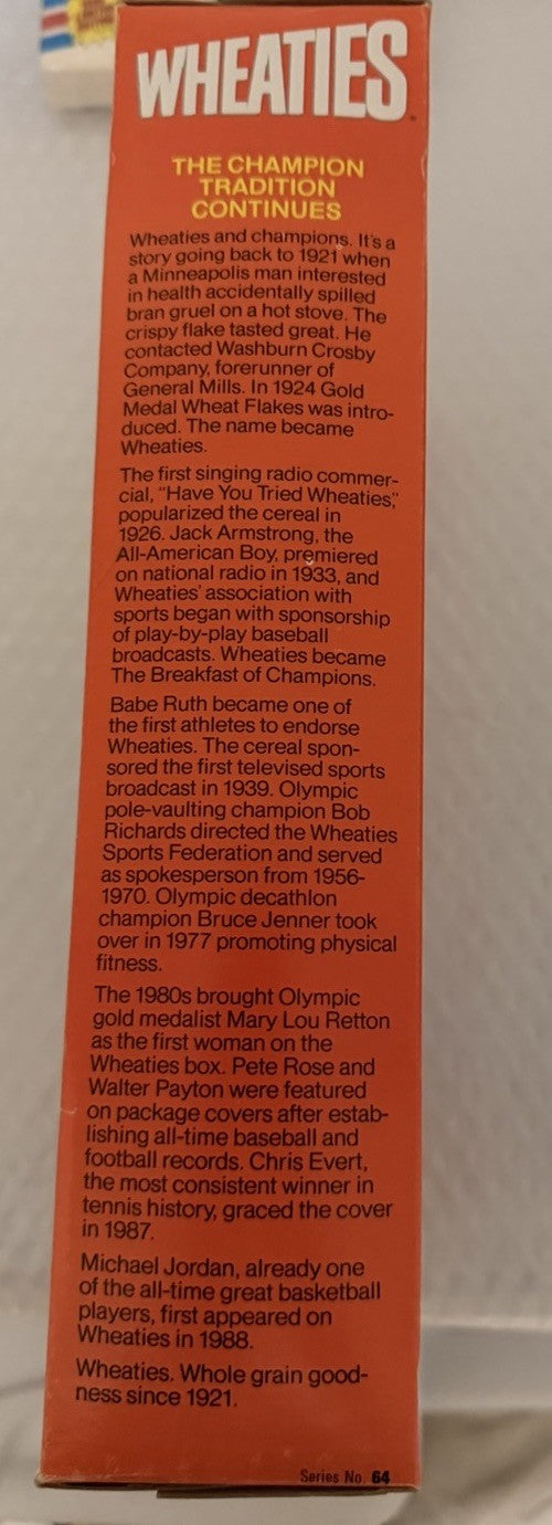 Wheaties Salutes Two Great Hockey Champions - Jaromir Jagr  Mario Lemieux - 1993