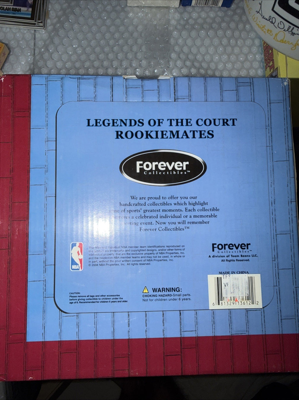 Legends of the Court Rookie Mates - Carmelo Anthony & LeBron James BobbleheadNIB