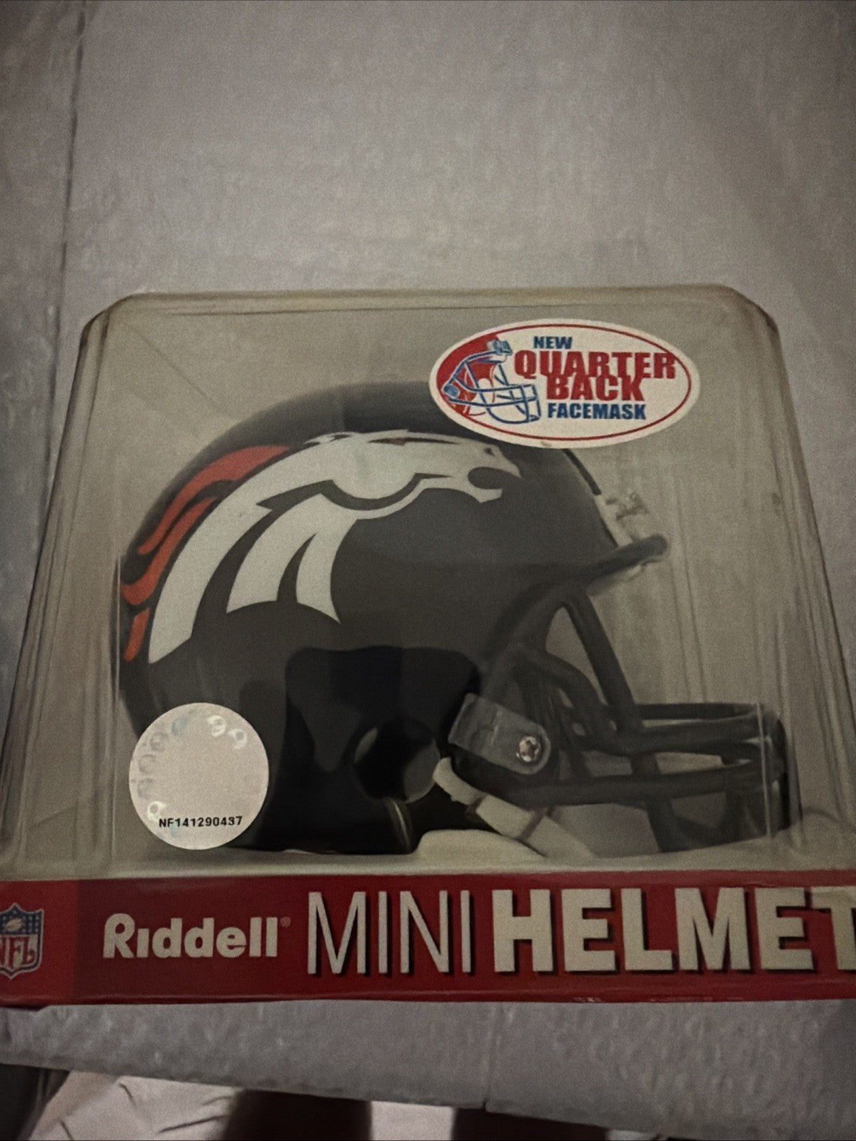 Riddell Denver Broncos NFL Replica Football Mini Helmet Non-Speed Old Style