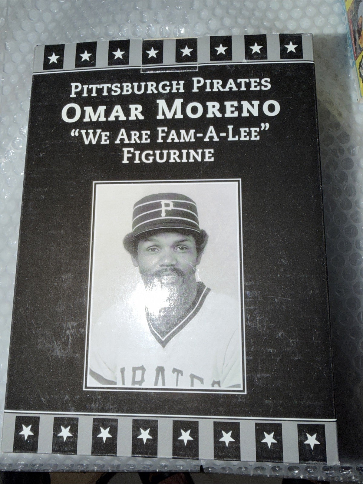 Pittsburg Pirates Omar Moreno We Are Fam-A-Lee Figurine PNC Park Exclusive
