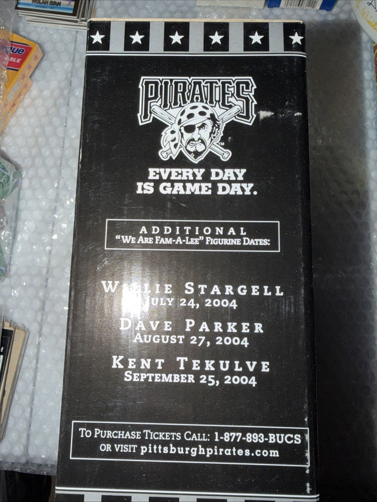 Pittsburgh Pirates Phil Garner Figurine 2004 PNC Park Exclusive Fam-A-Lee
