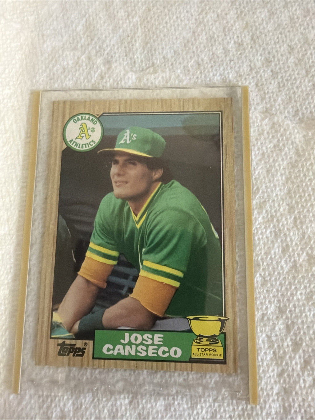 1987 Topps - Jose Canseco #620