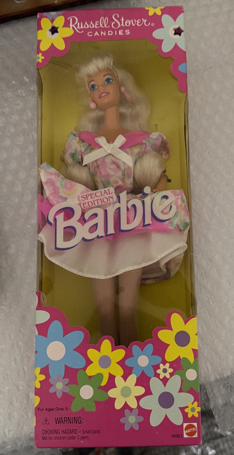 Vintage 1996 Special Edition Russell Stover Barbie #16351 NEW (Discount Elig)