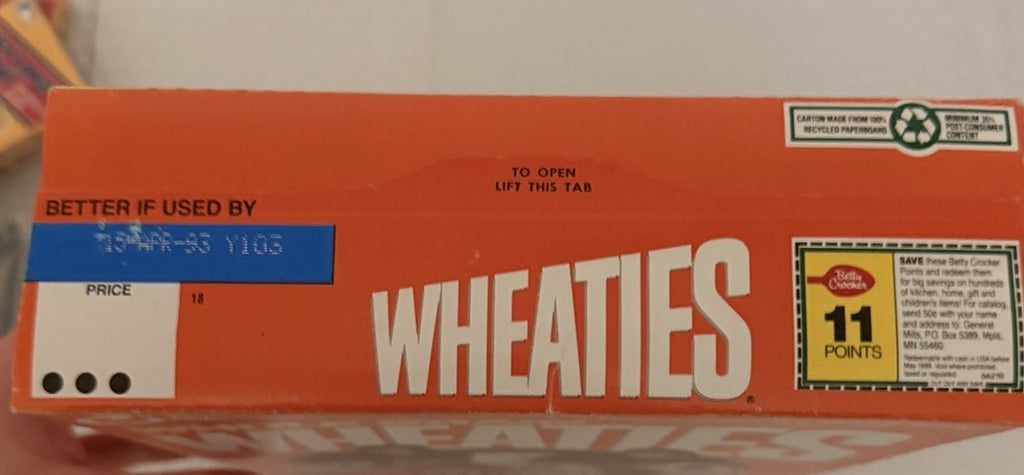 Wheaties Salutes Two Great Hockey Champions - Jaromir Jagr  Mario Lemieux - 1993