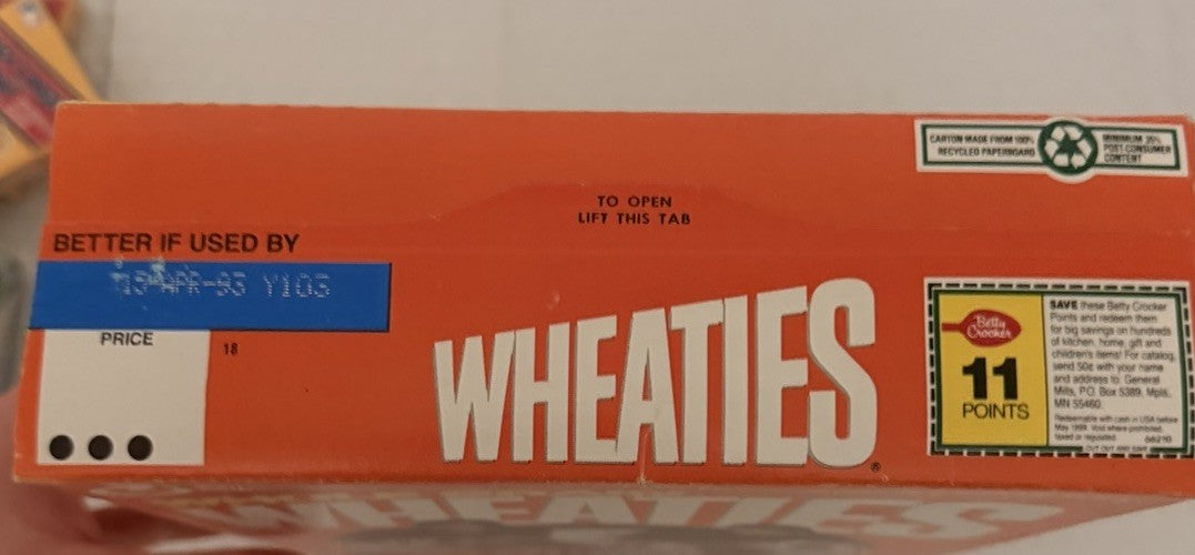 Wheaties Salutes Two Great Hockey Champions - Jaromir Jagr  Mario Lemieux - 1993