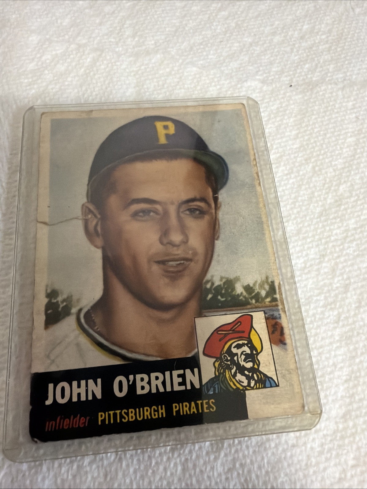 1953 Topps - High # Johnny O'Brien #223 (RC)