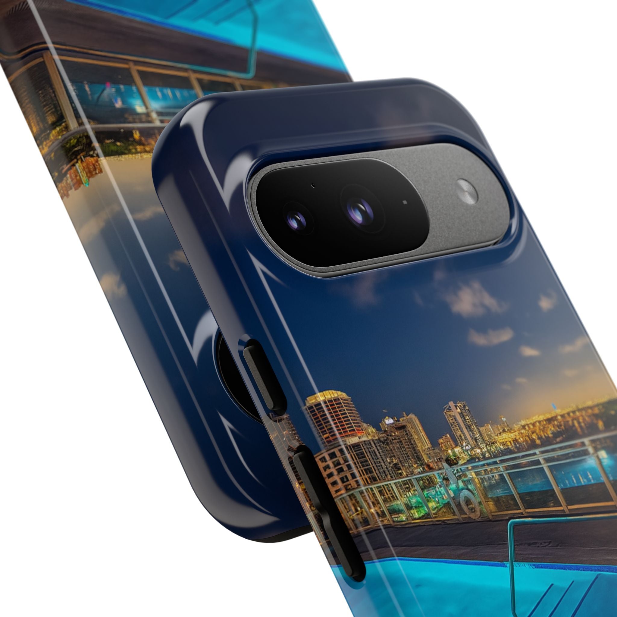"Skyline Reflections" – Printed Phone Case