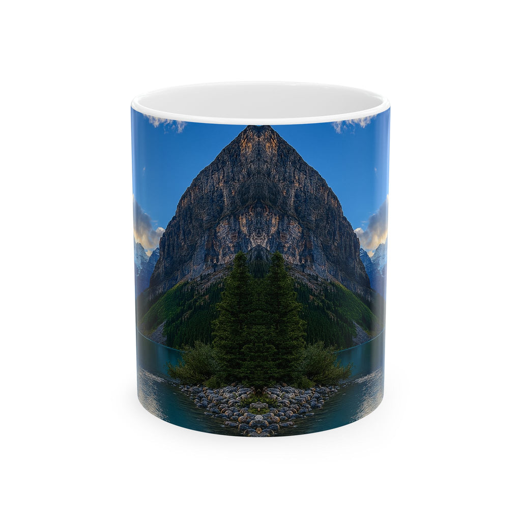 "Glacial Serenity" – Ceramic Mug