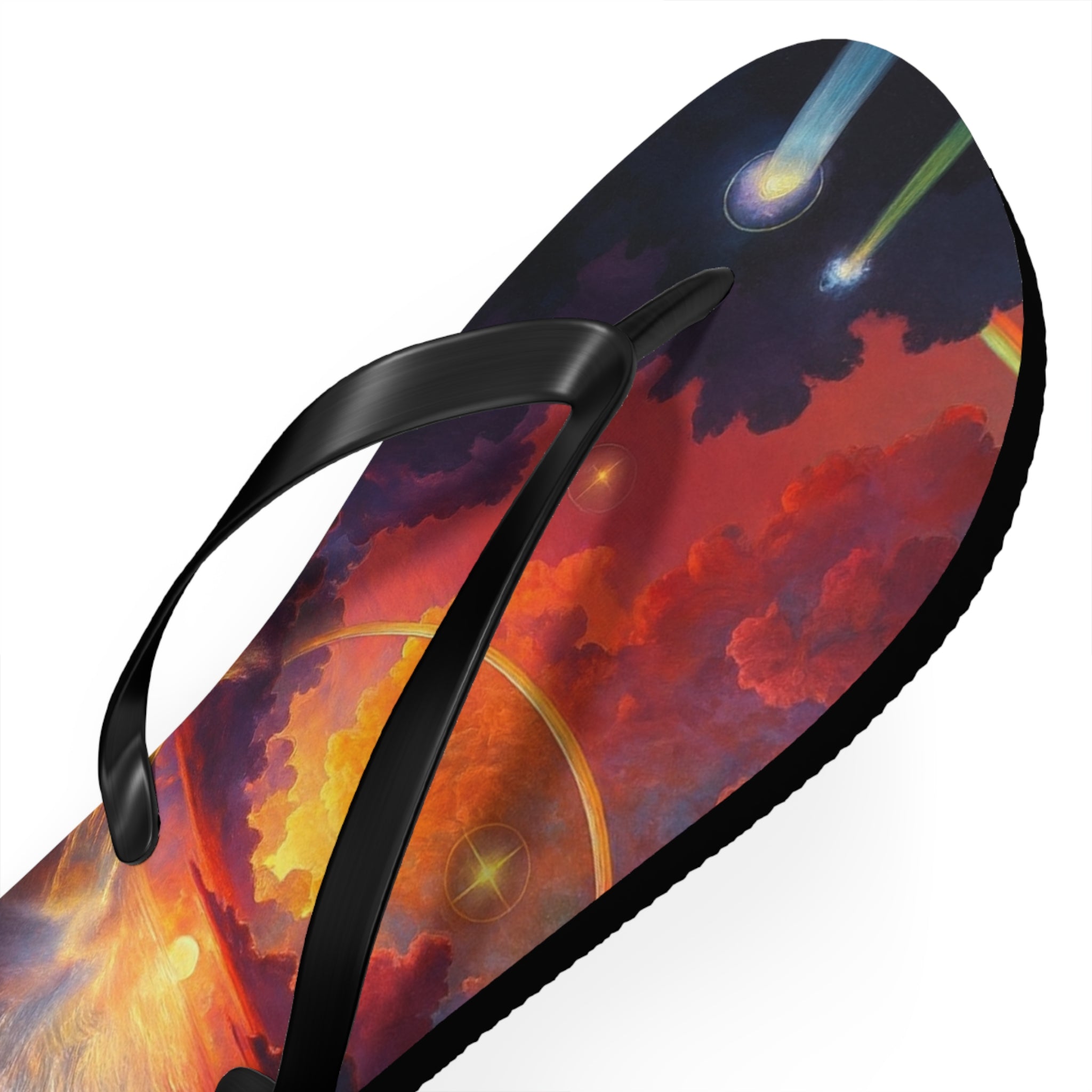 “Celestial Tides" – Premium Flip Flops