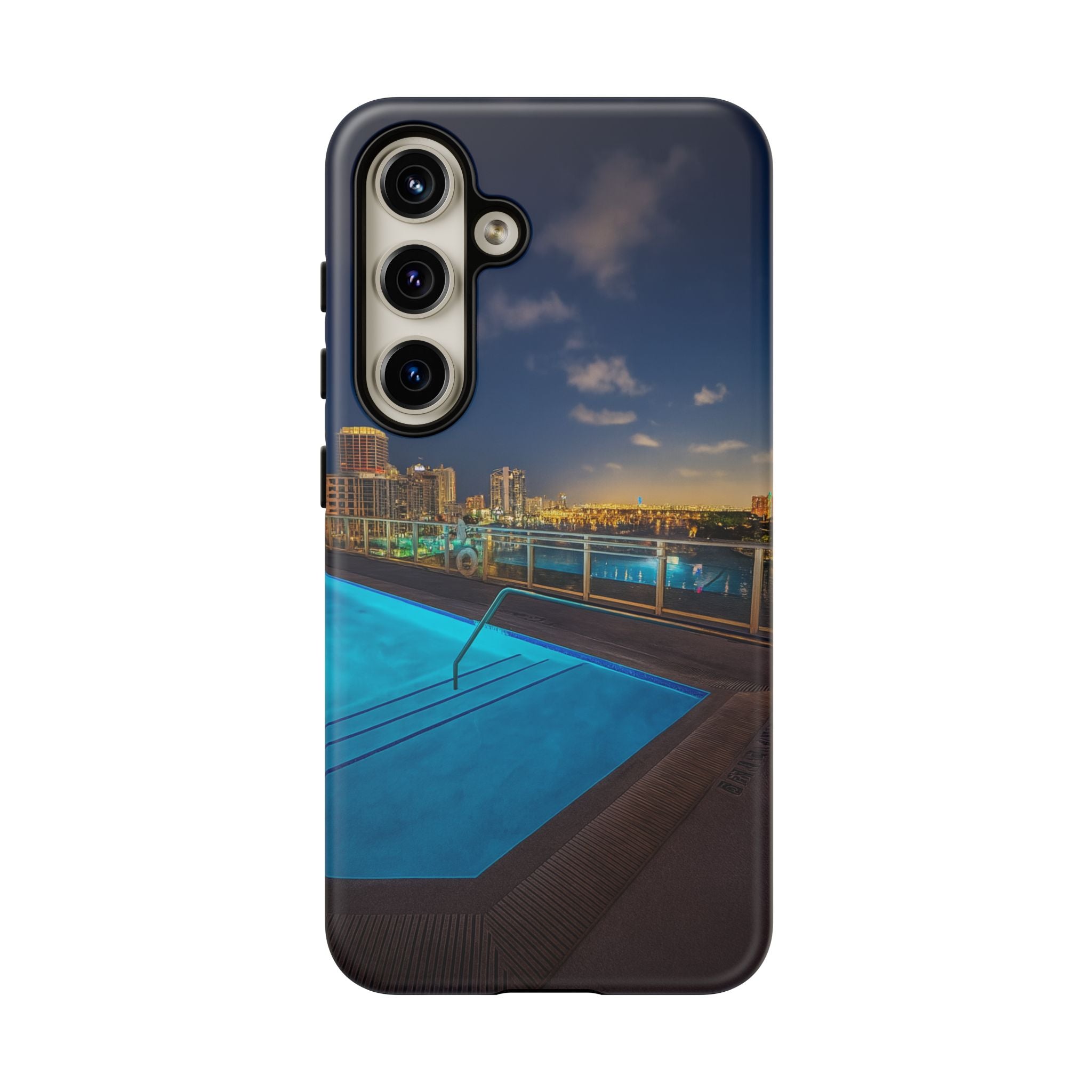 "Skyline Reflections" – Printed Phone Case