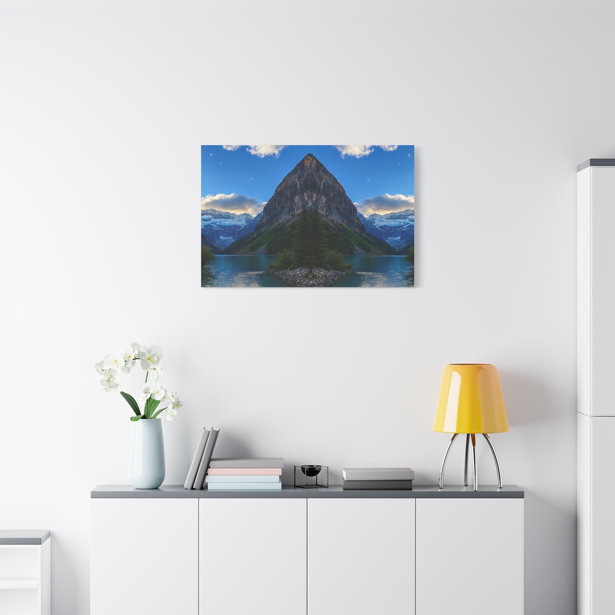 "Glacial Reflections" – Gallery Canvas Print