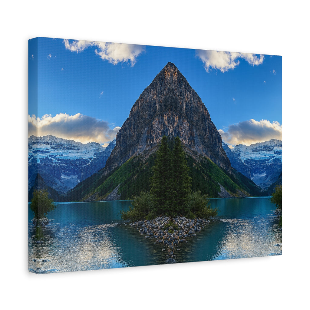 "Glacial Reflections" – Gallery Canvas Print