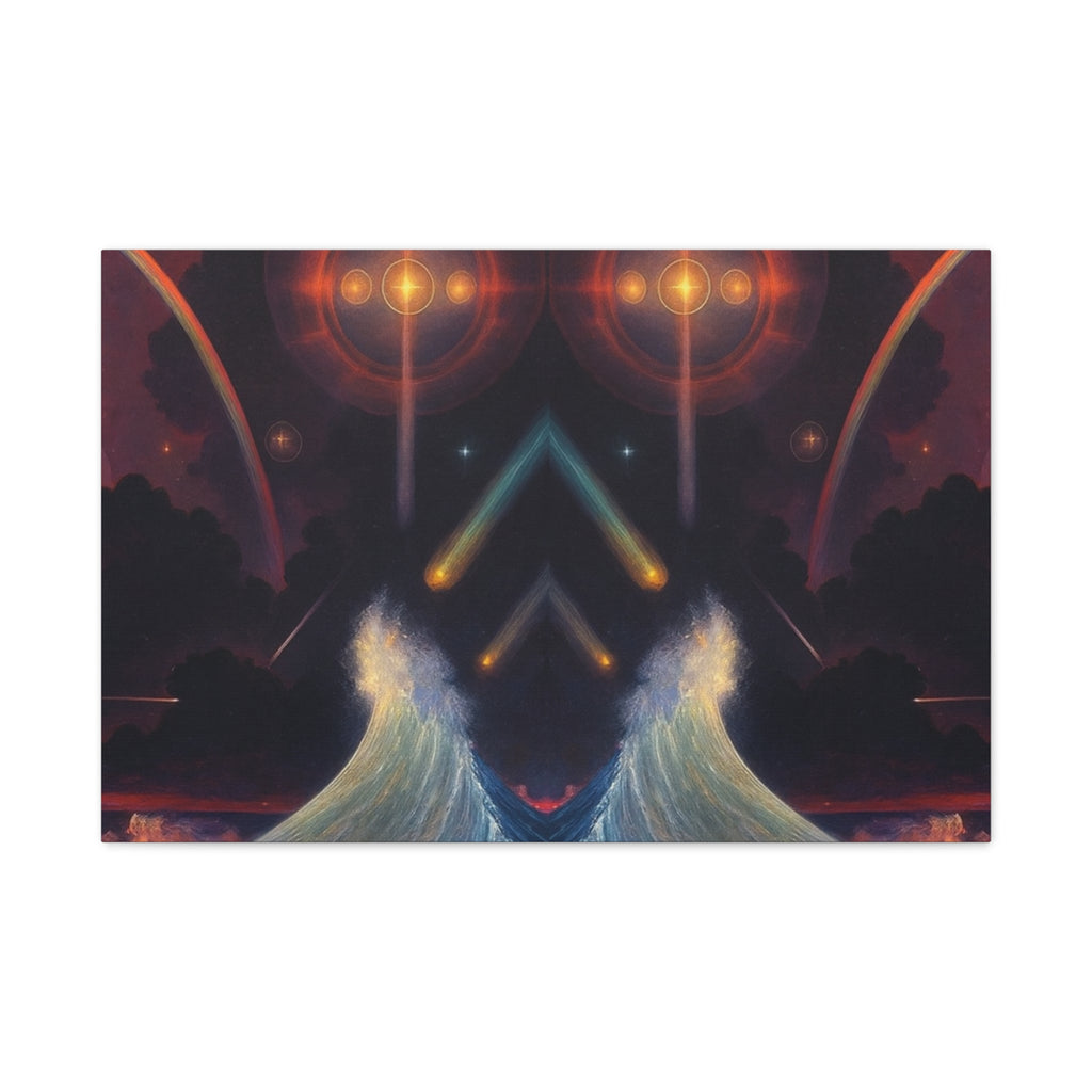 "Celestial Tides" – Gallery Canvas Print