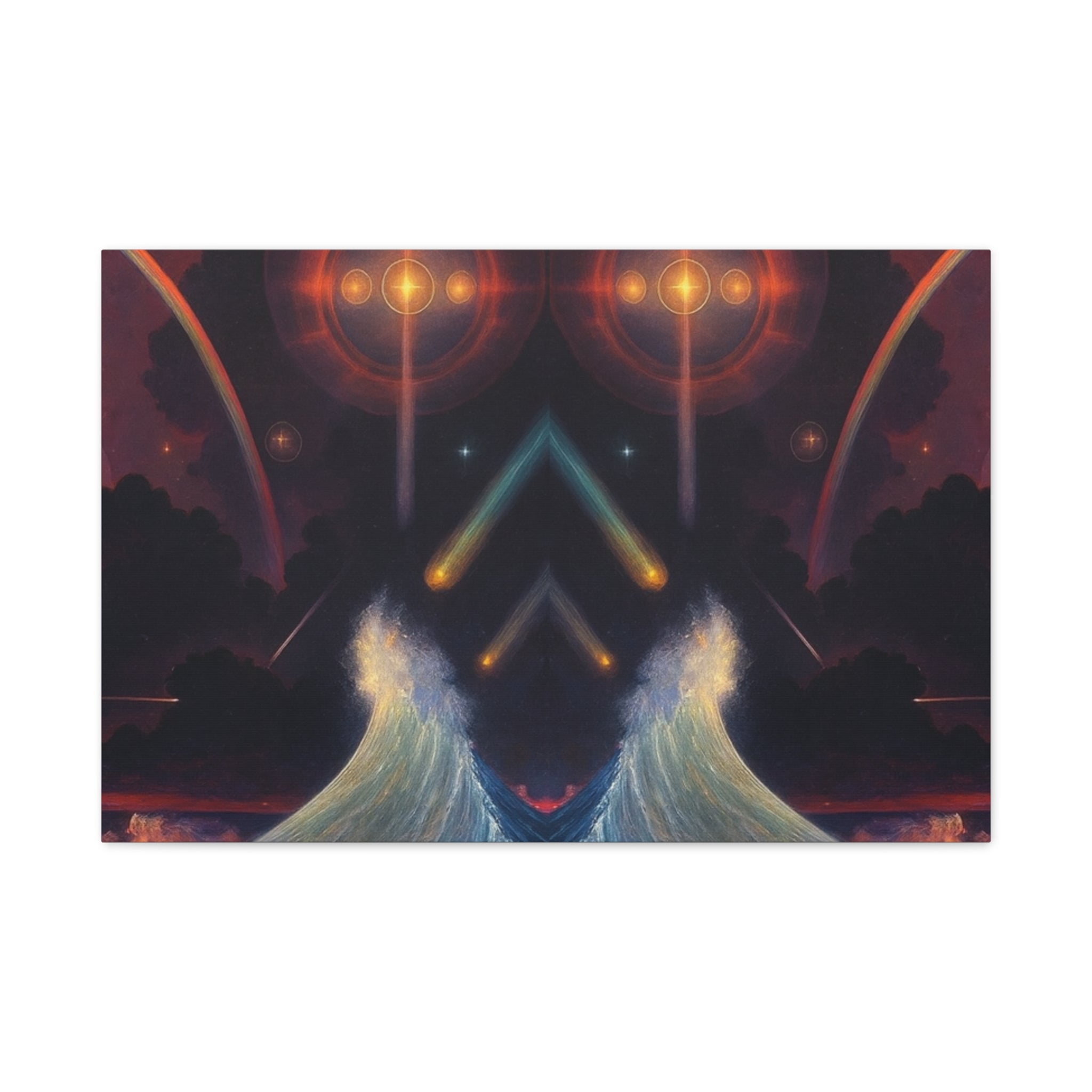 "Celestial Tides" – Gallery Canvas Print