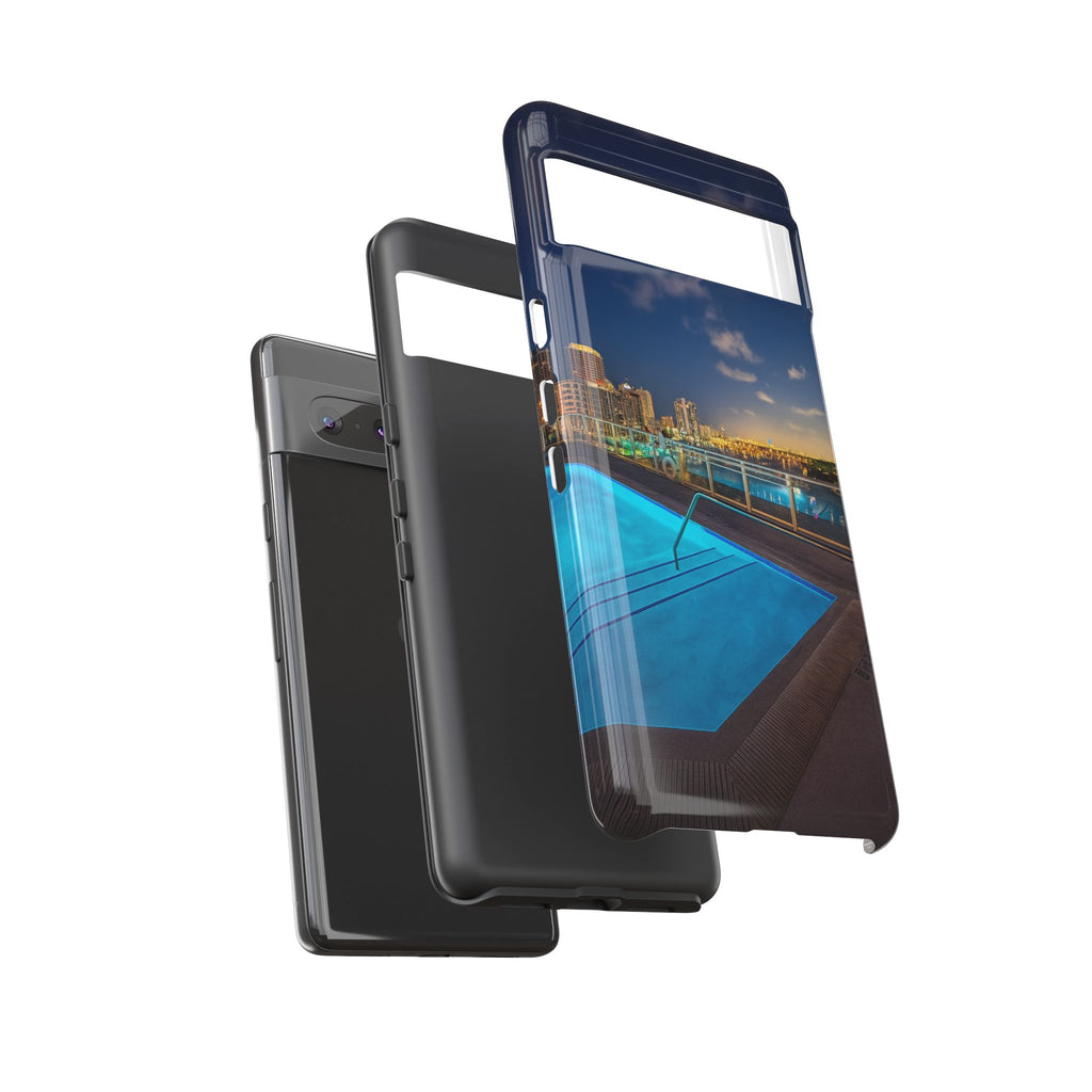 "Skyline Reflections" – Printed Phone Case