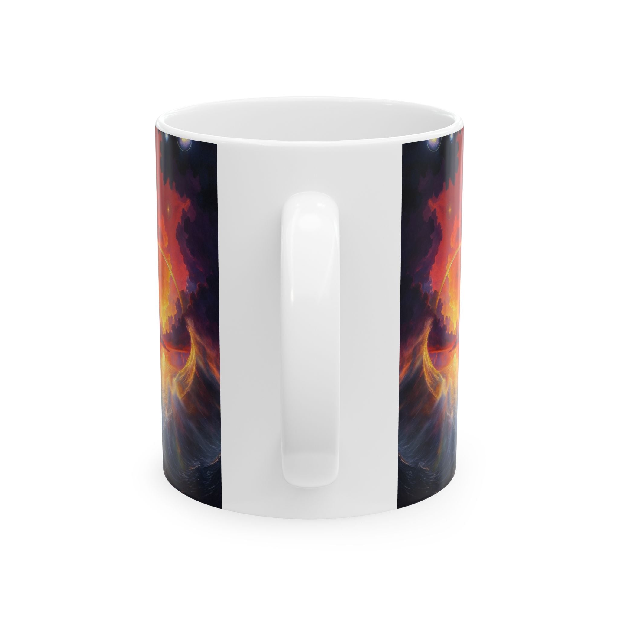 "Celestial Tides" – Ceramic Mug