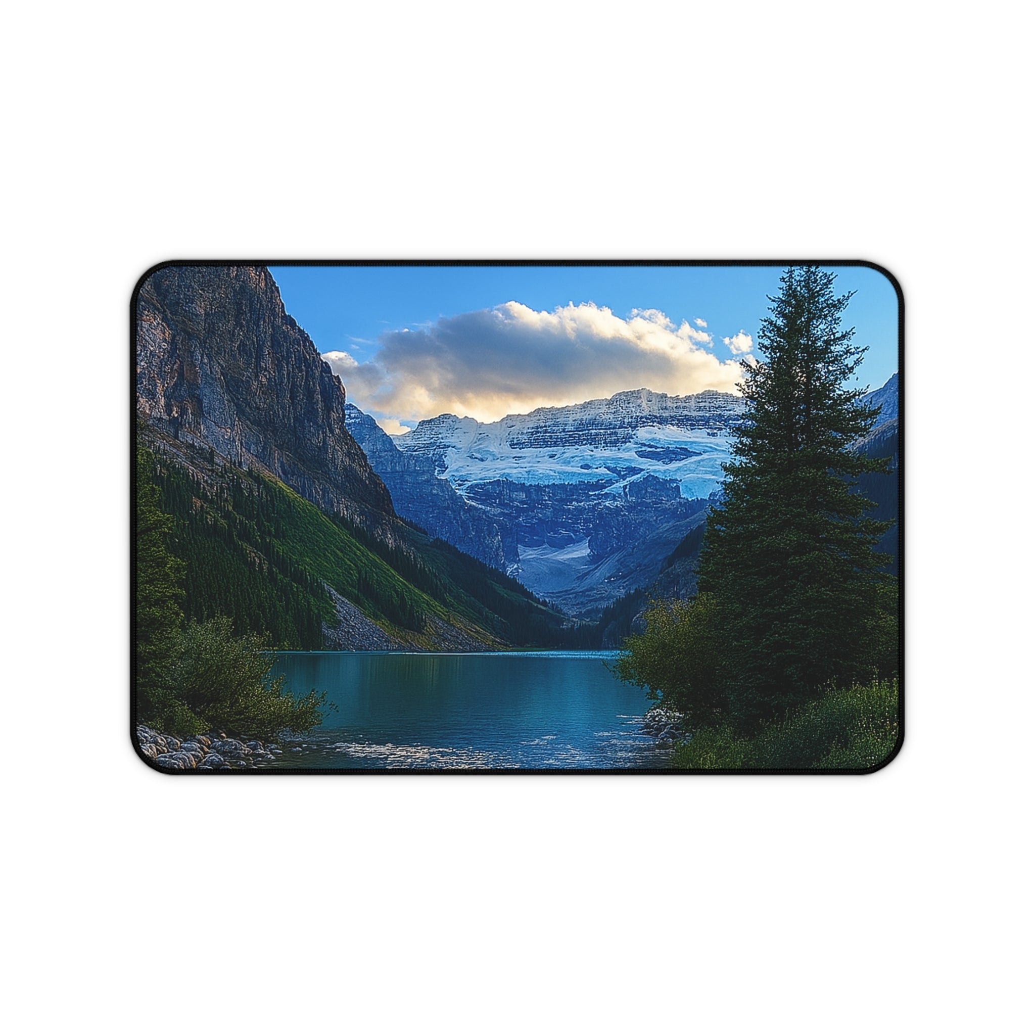 "Glacial Serenity" – Premium Desk Mat
