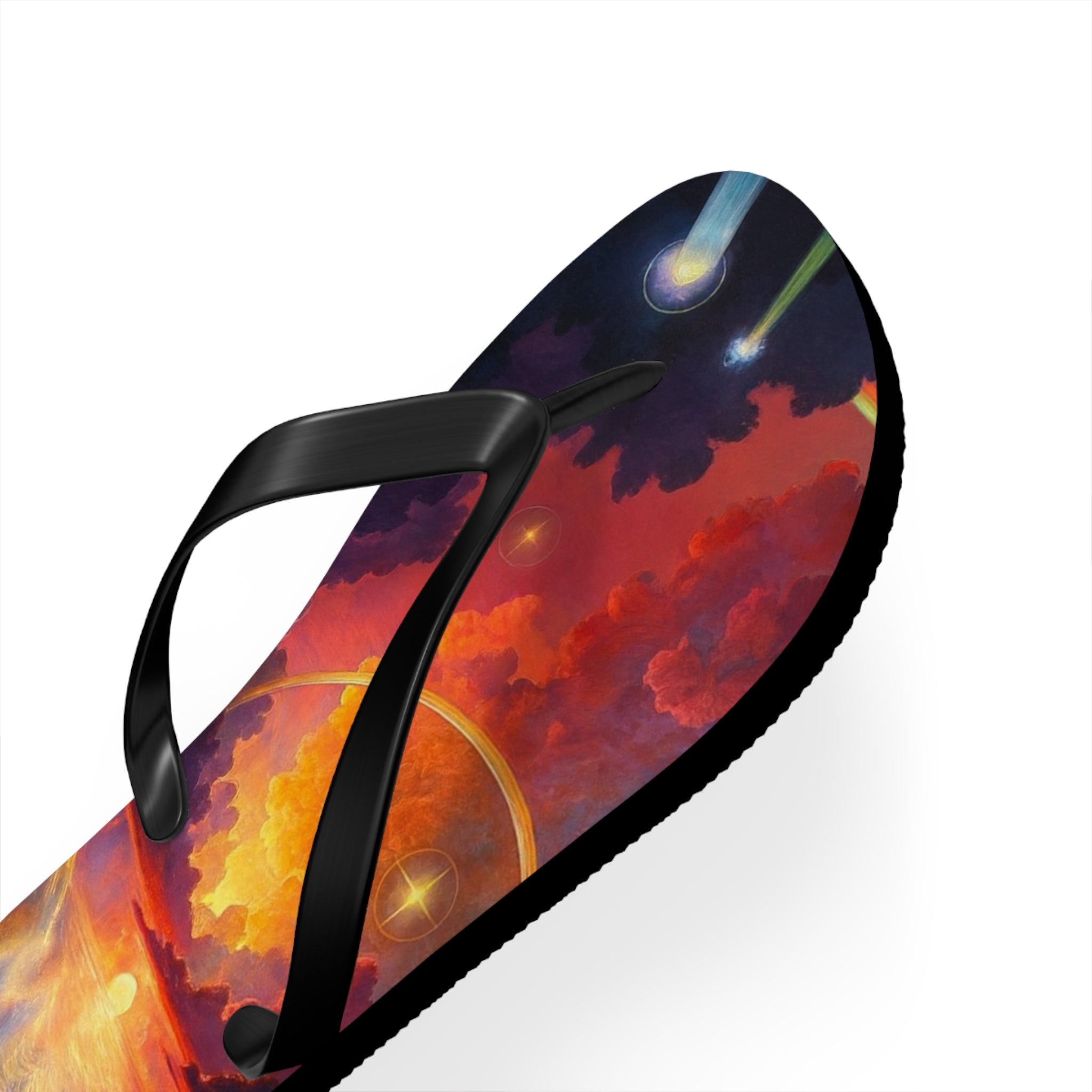 “Celestial Tides" – Premium Flip Flops