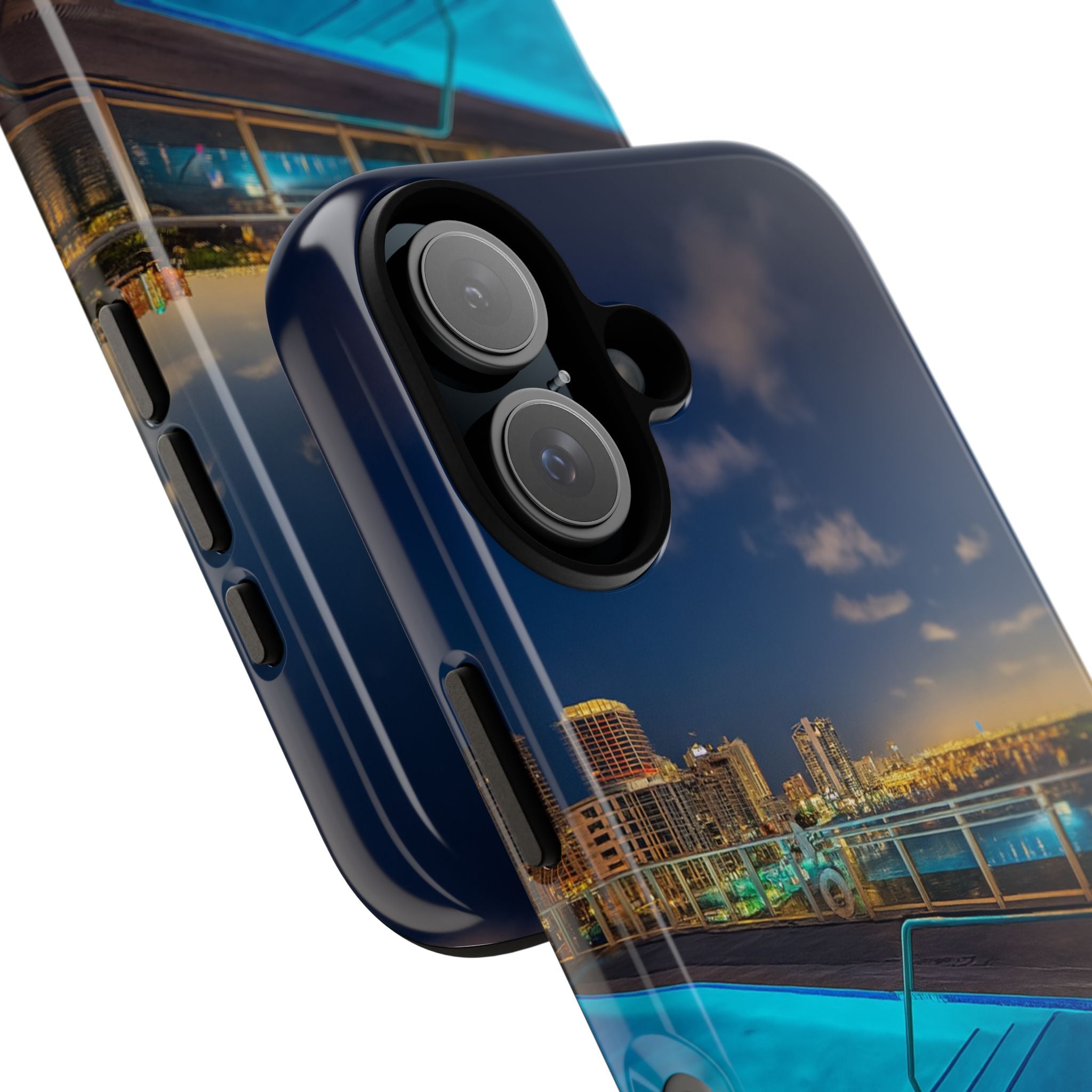 "Skyline Reflections" – Printed Phone Case
