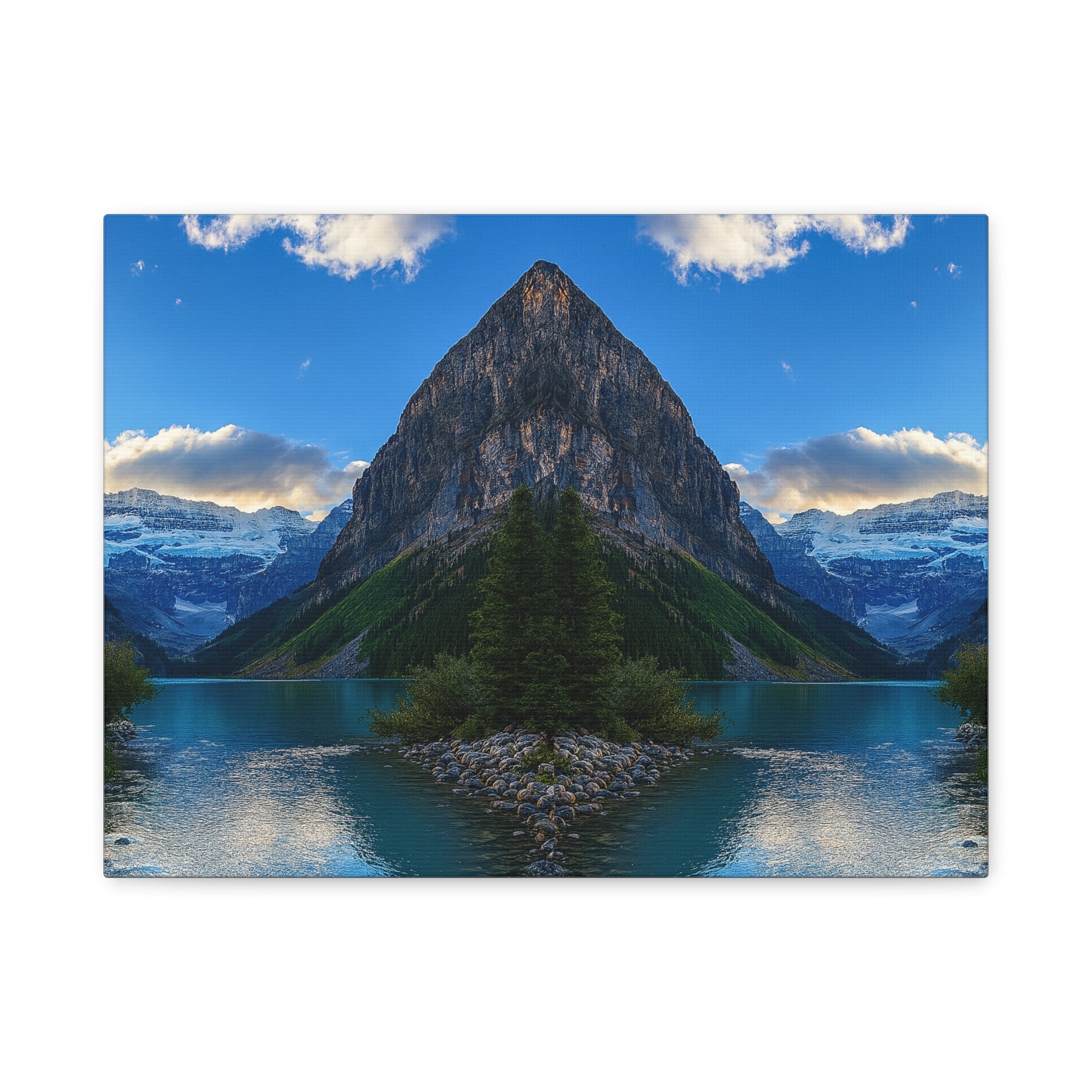 "Glacial Reflections" – Gallery Canvas Print