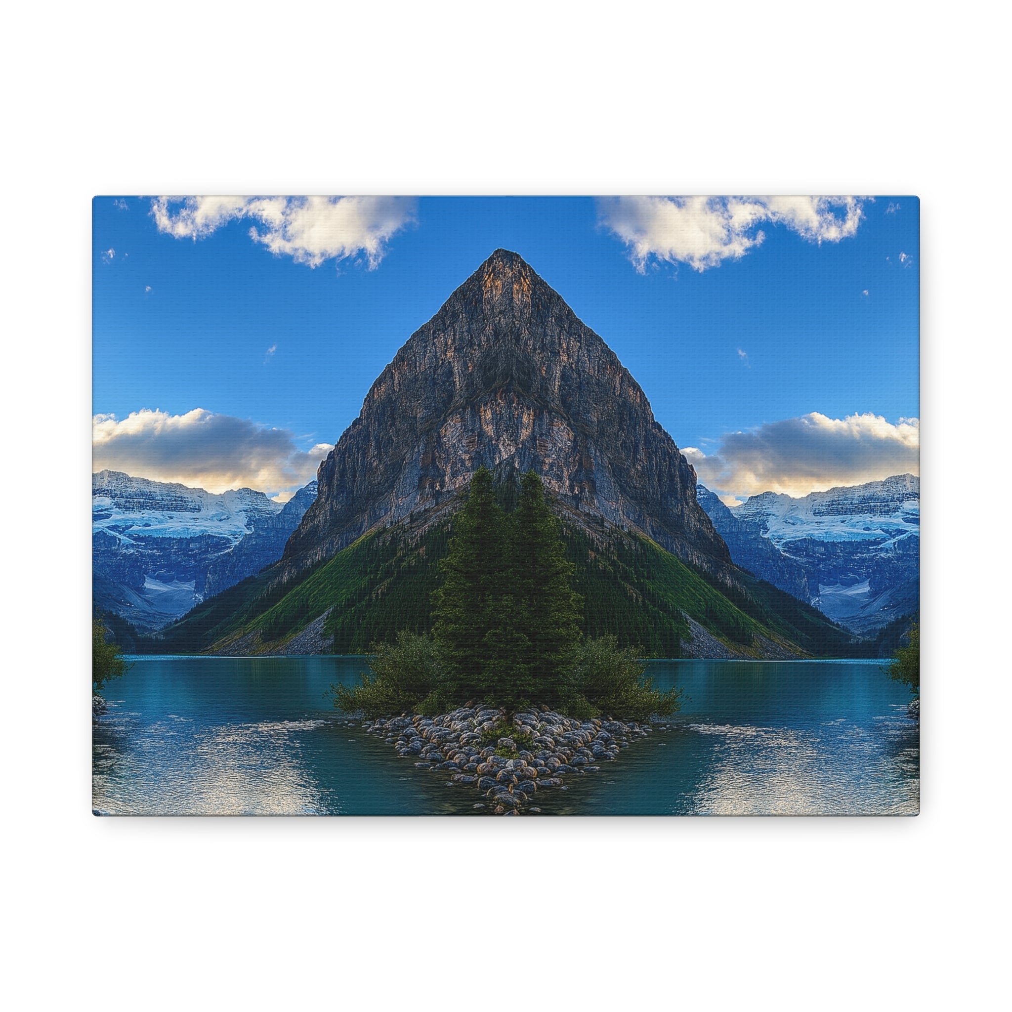 "Glacial Reflections" – Gallery Canvas Print