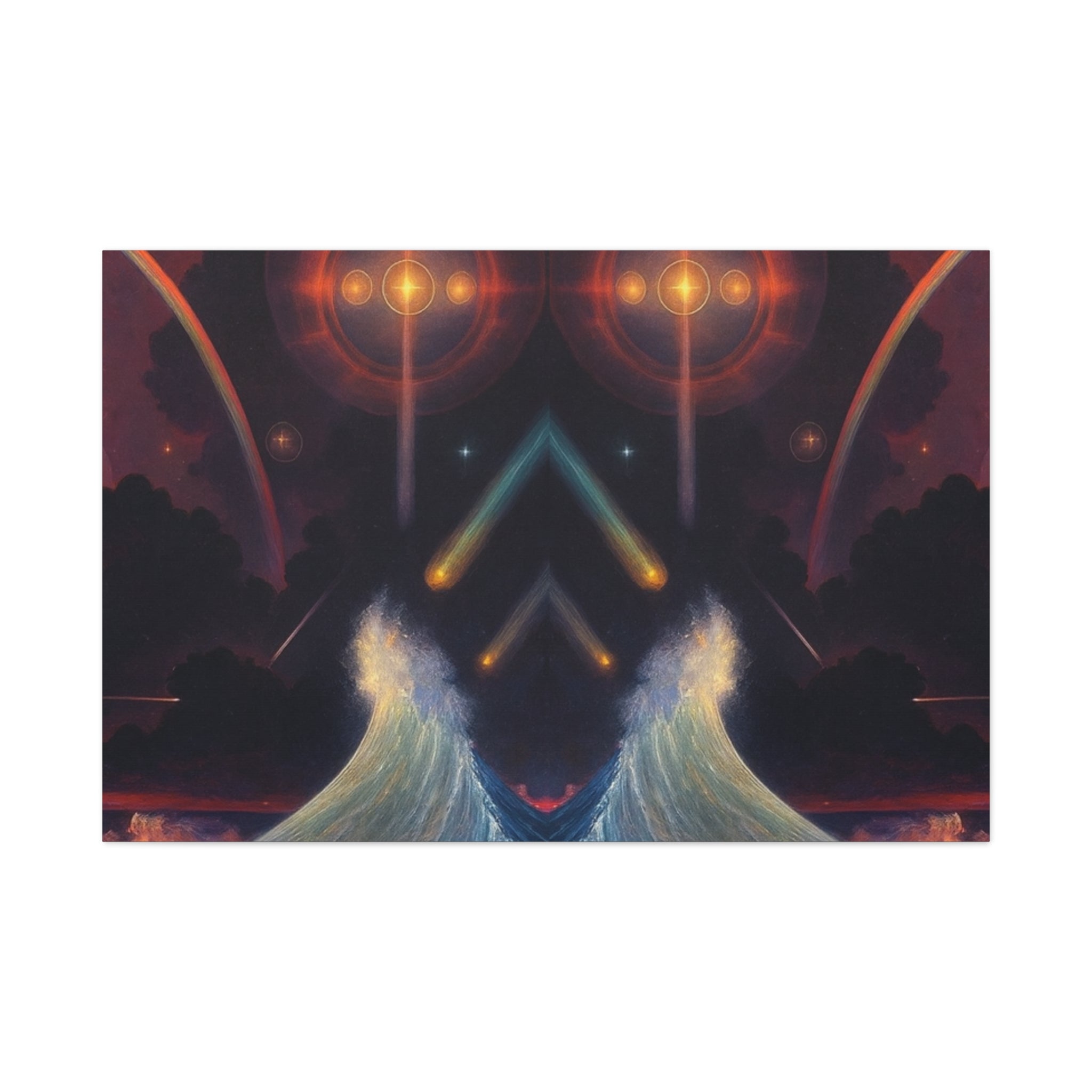 "Celestial Tides" – Gallery Canvas Print
