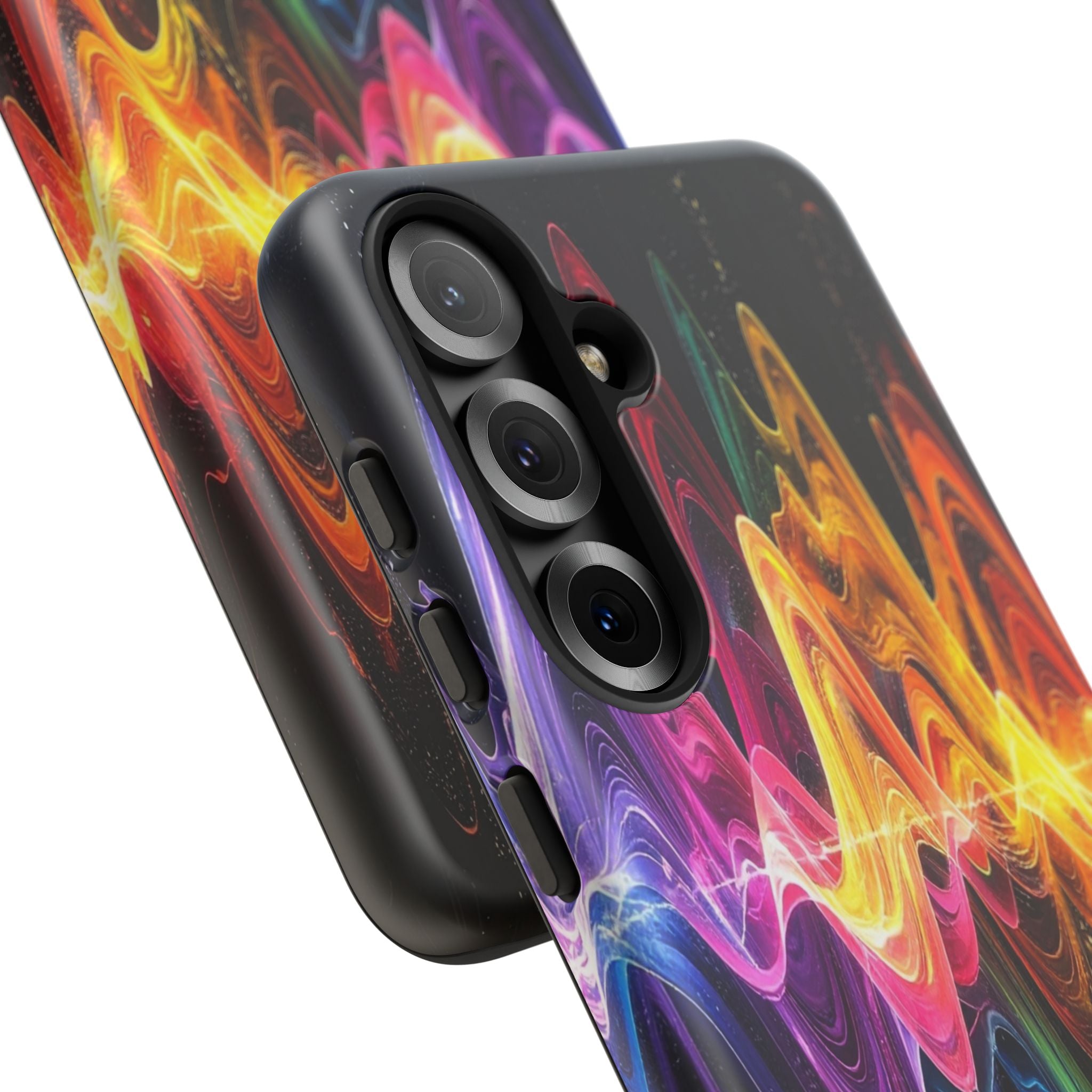 Resonant Spectrum: Digital Sound Wave Visualization, Chromatic Energy Flow - L’Art Suprême Phone Case