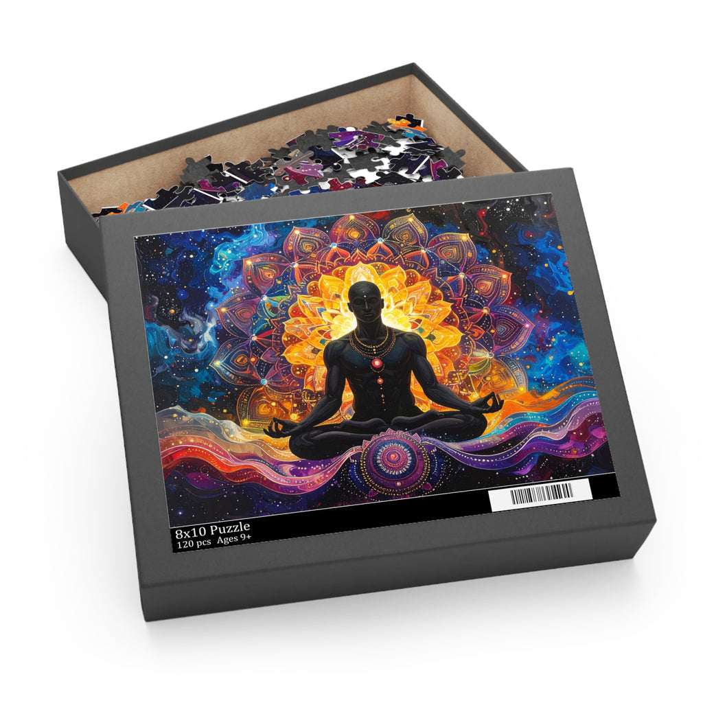 Cosmic Meditation: Chakra Awakening, Mandala of Spiritual Emergence -  L'Art Puzzle