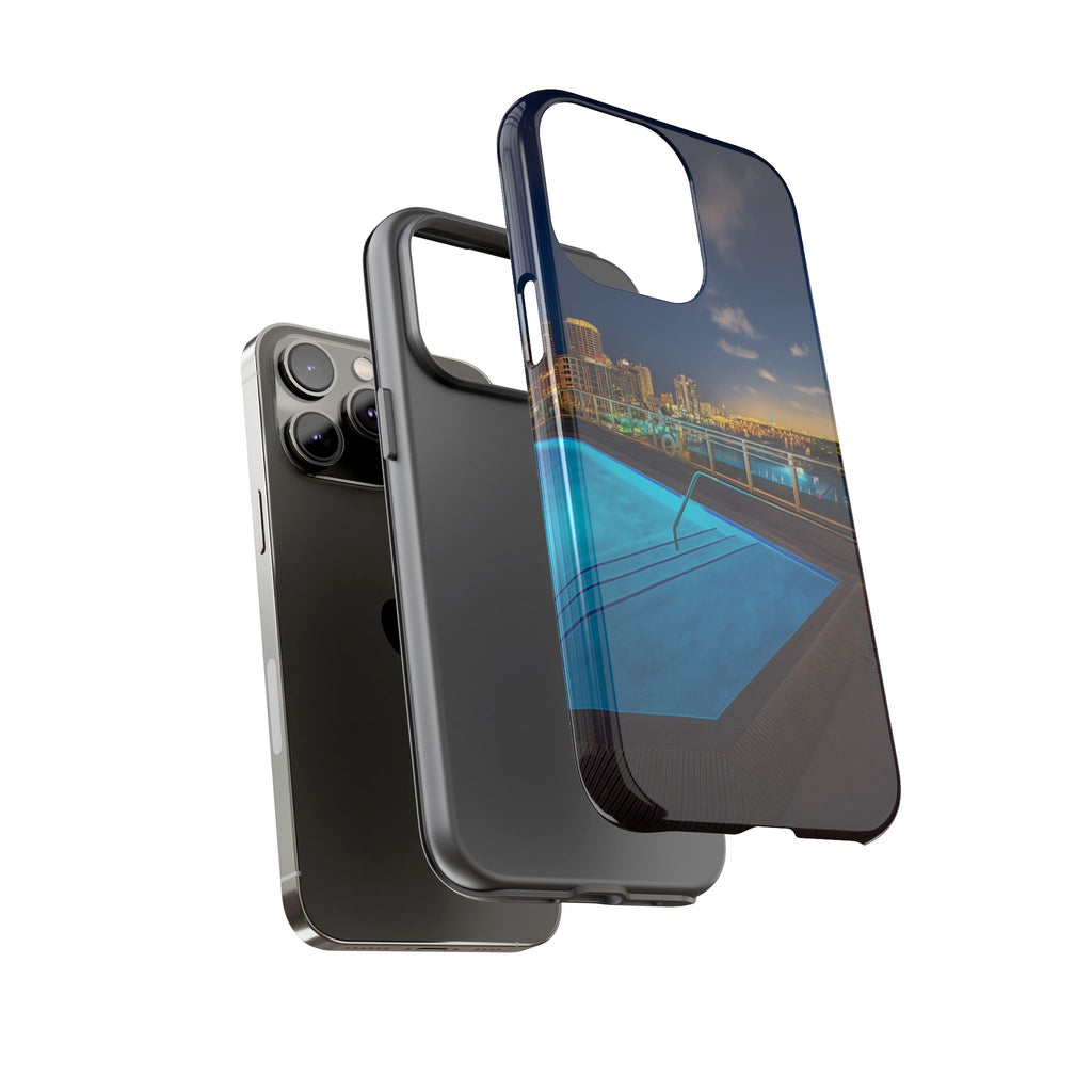"Skyline Reflections" – Printed Phone Case