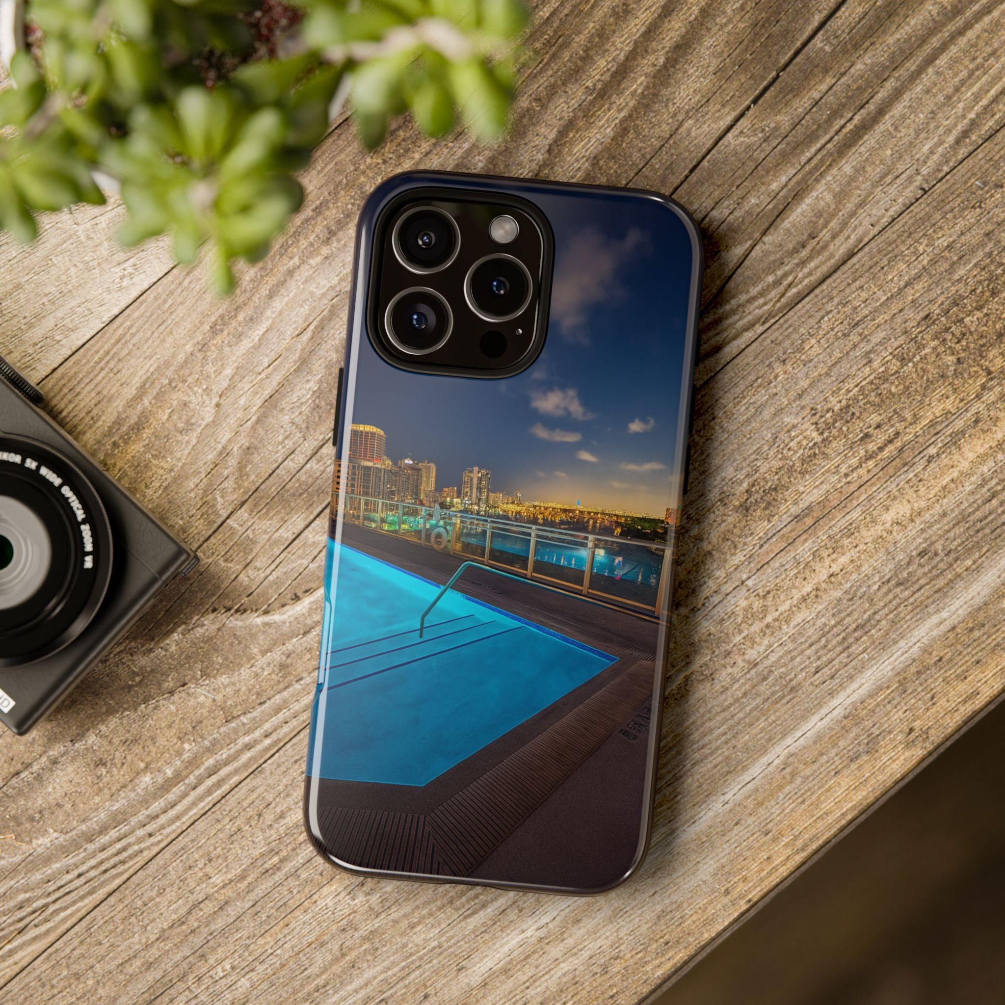 "Skyline Reflections" – Printed Phone Case