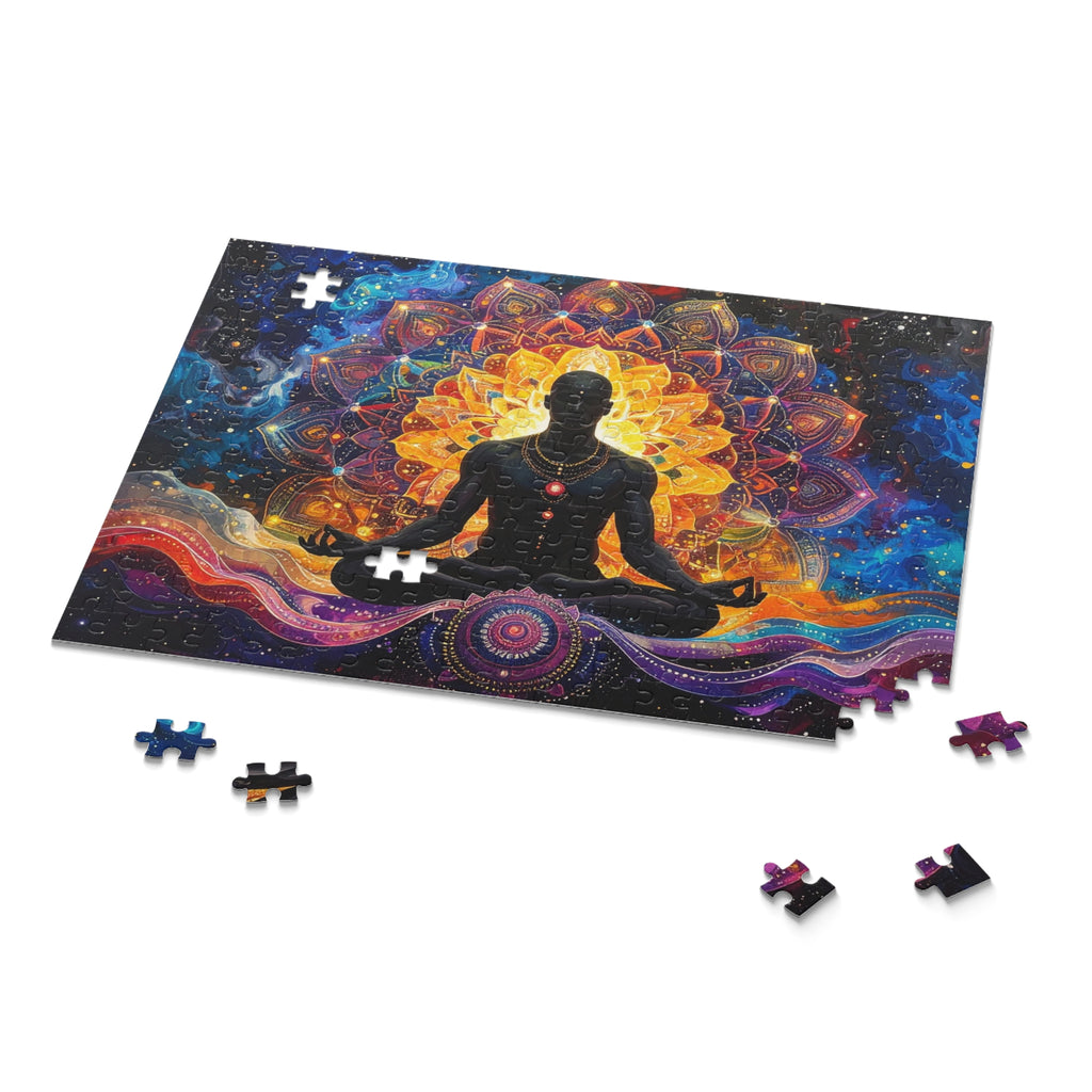 Cosmic Meditation: Chakra Awakening, Mandala of Spiritual Emergence -  L'Art Puzzle