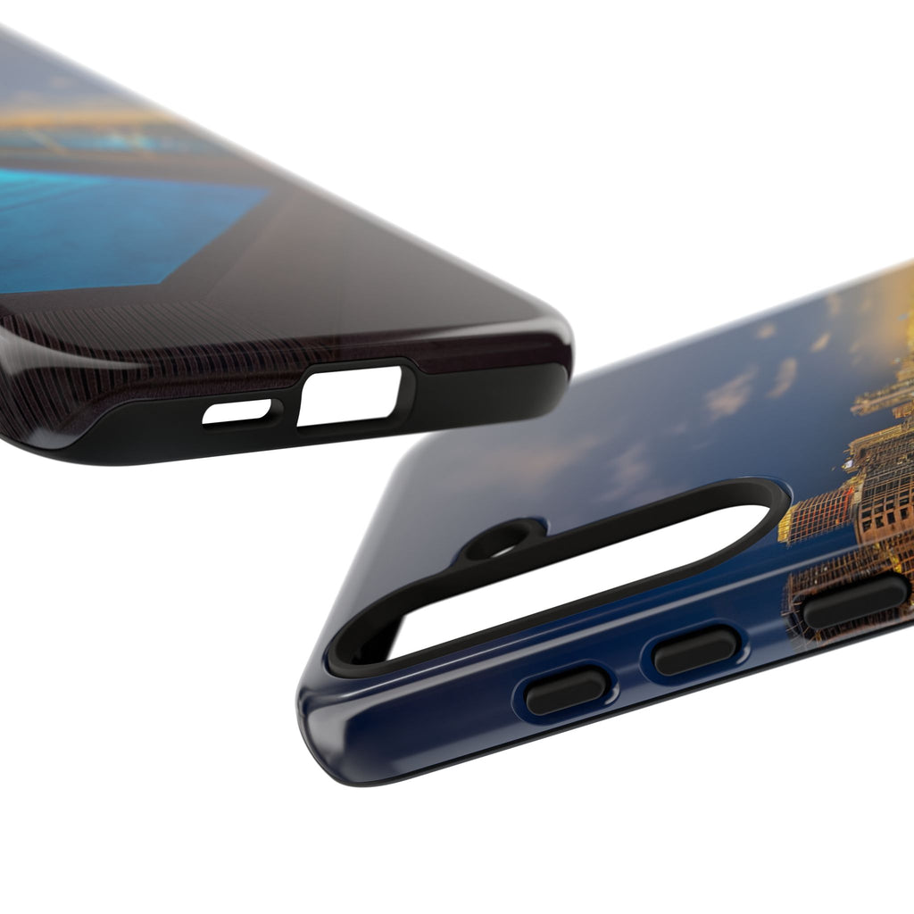 "Skyline Reflections" – Printed Phone Case
