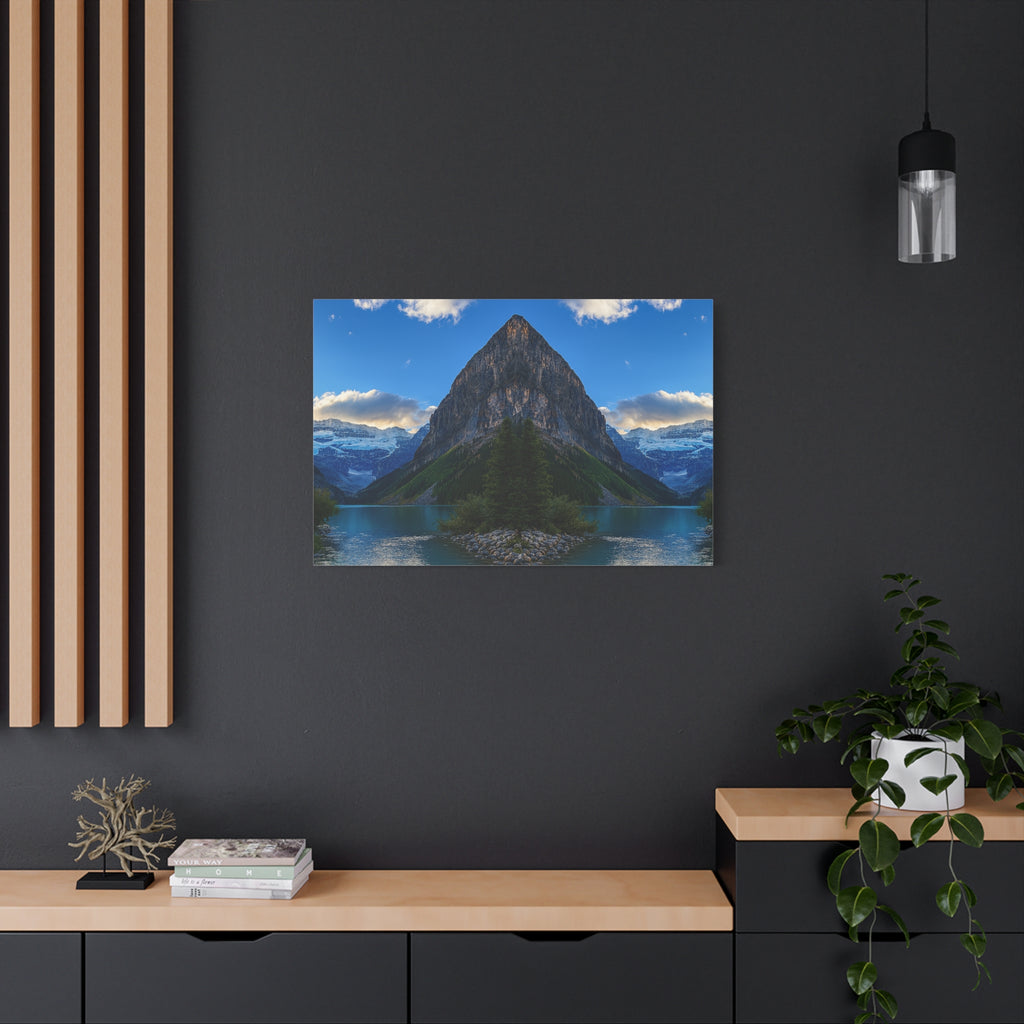 "Glacial Reflections" – Gallery Canvas Print