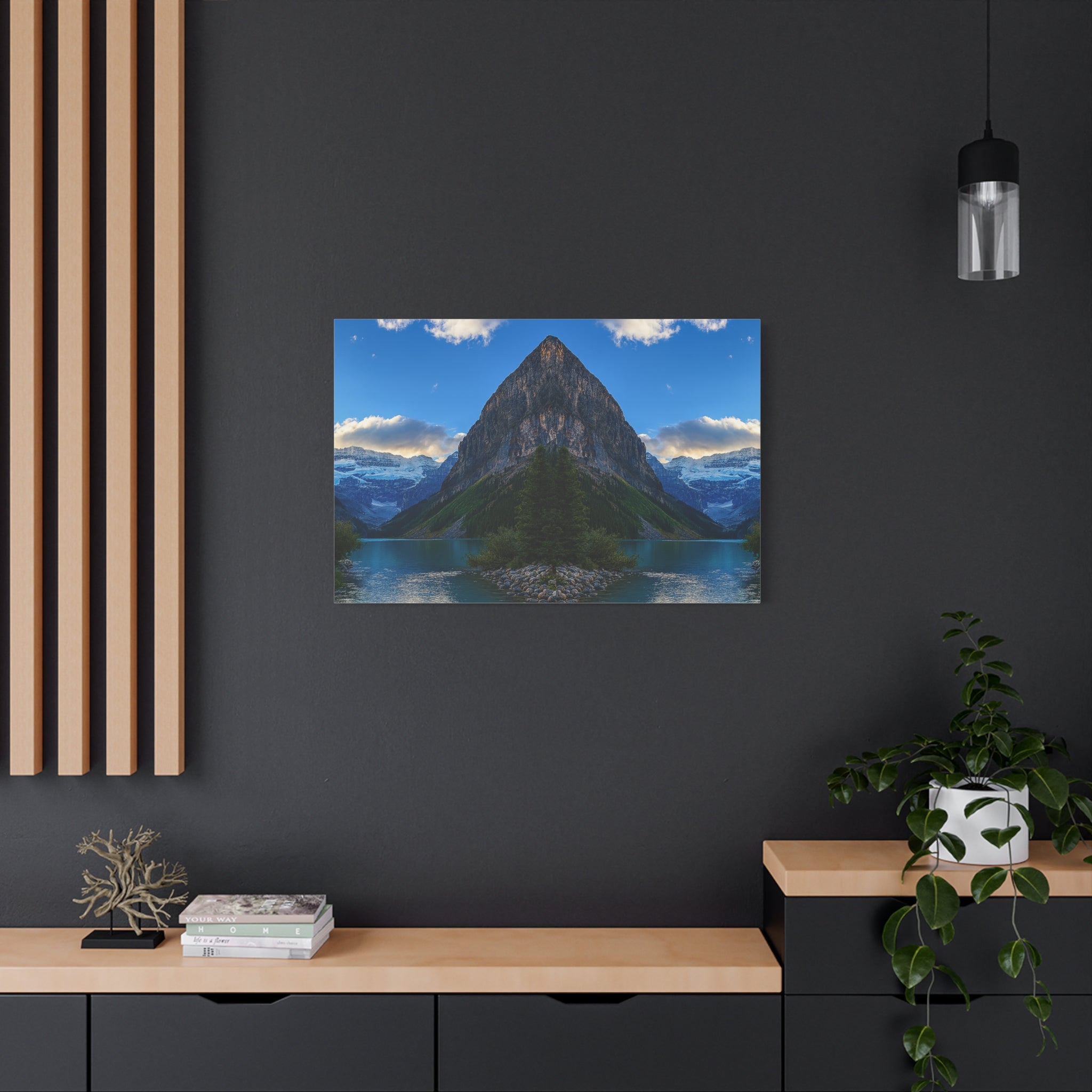 "Glacial Reflections" – Gallery Canvas Print