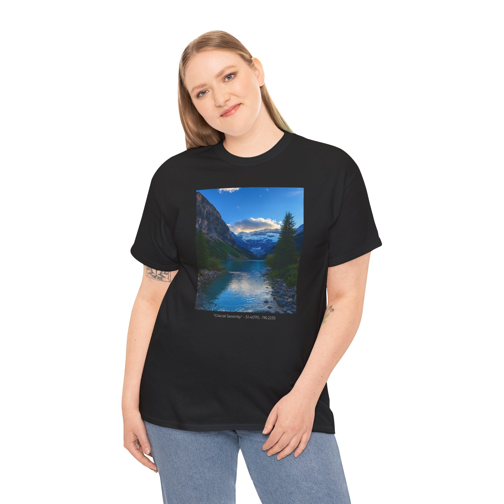 “Glacial Serenity” – Luxe T-Shirt