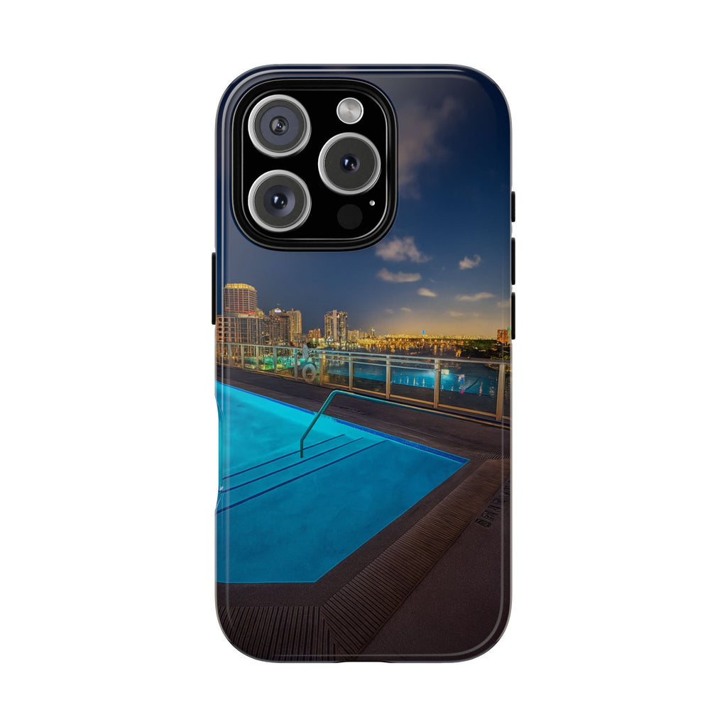 "Skyline Reflections" – Printed Phone Case