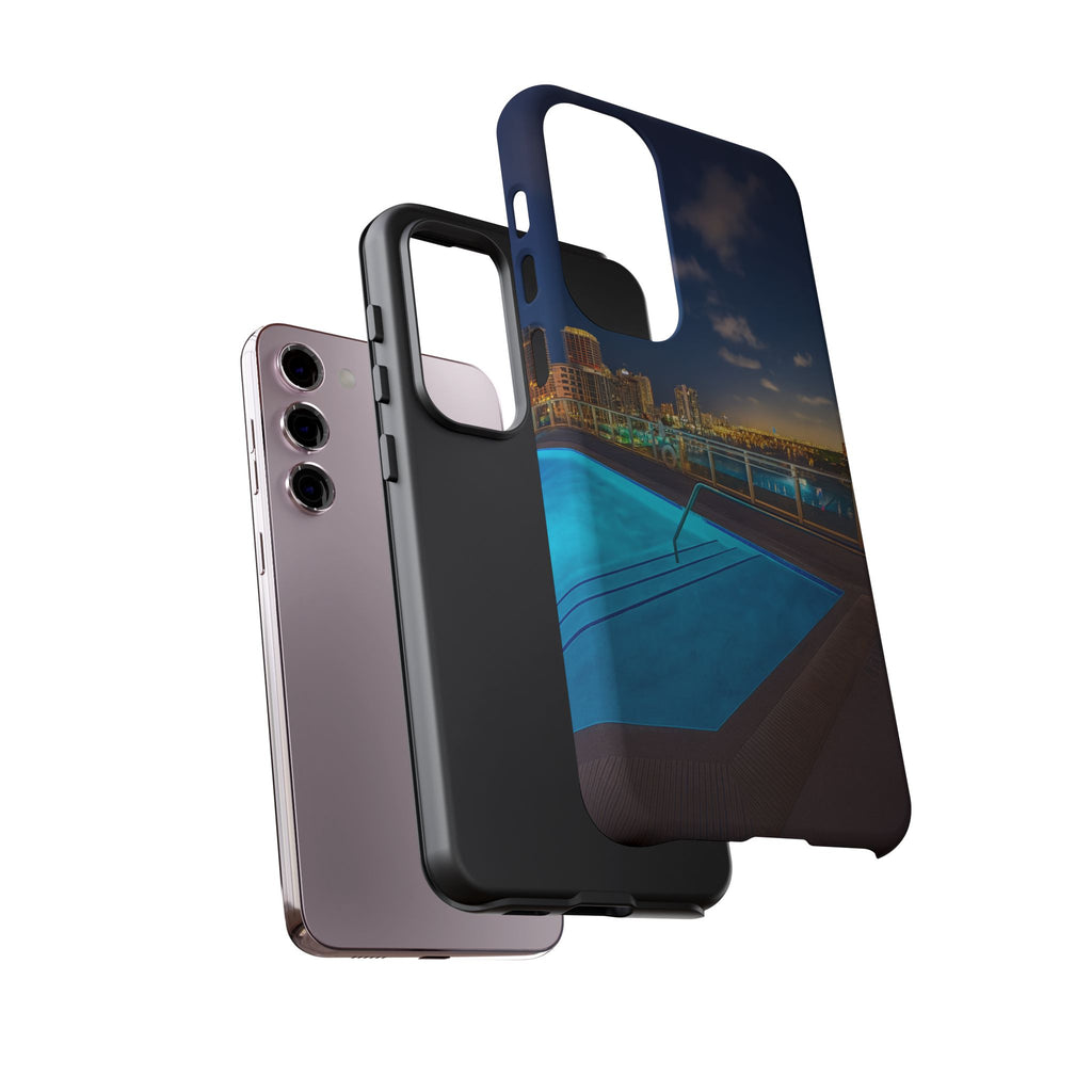 "Skyline Reflections" – Printed Phone Case