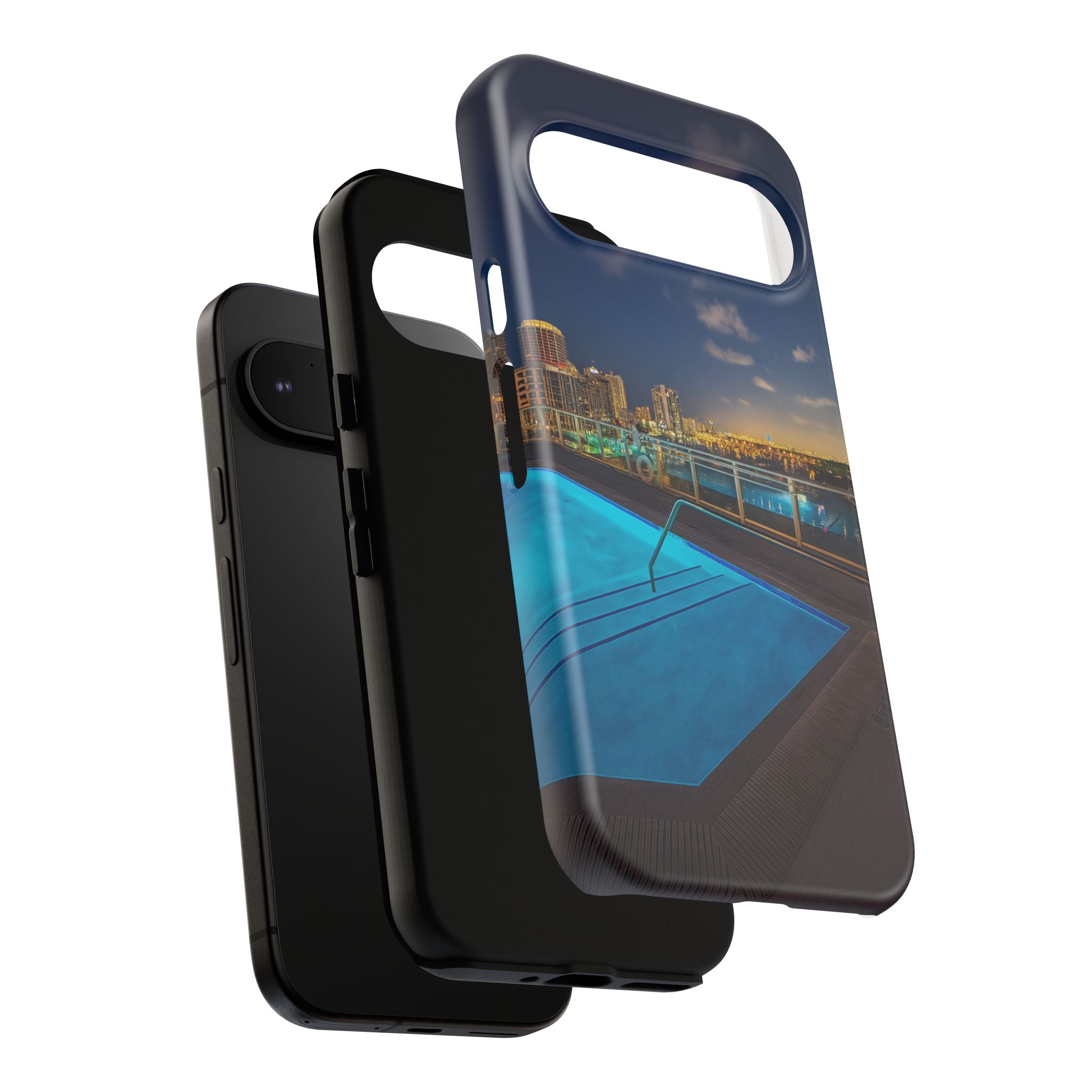 "Skyline Reflections" – Printed Phone Case