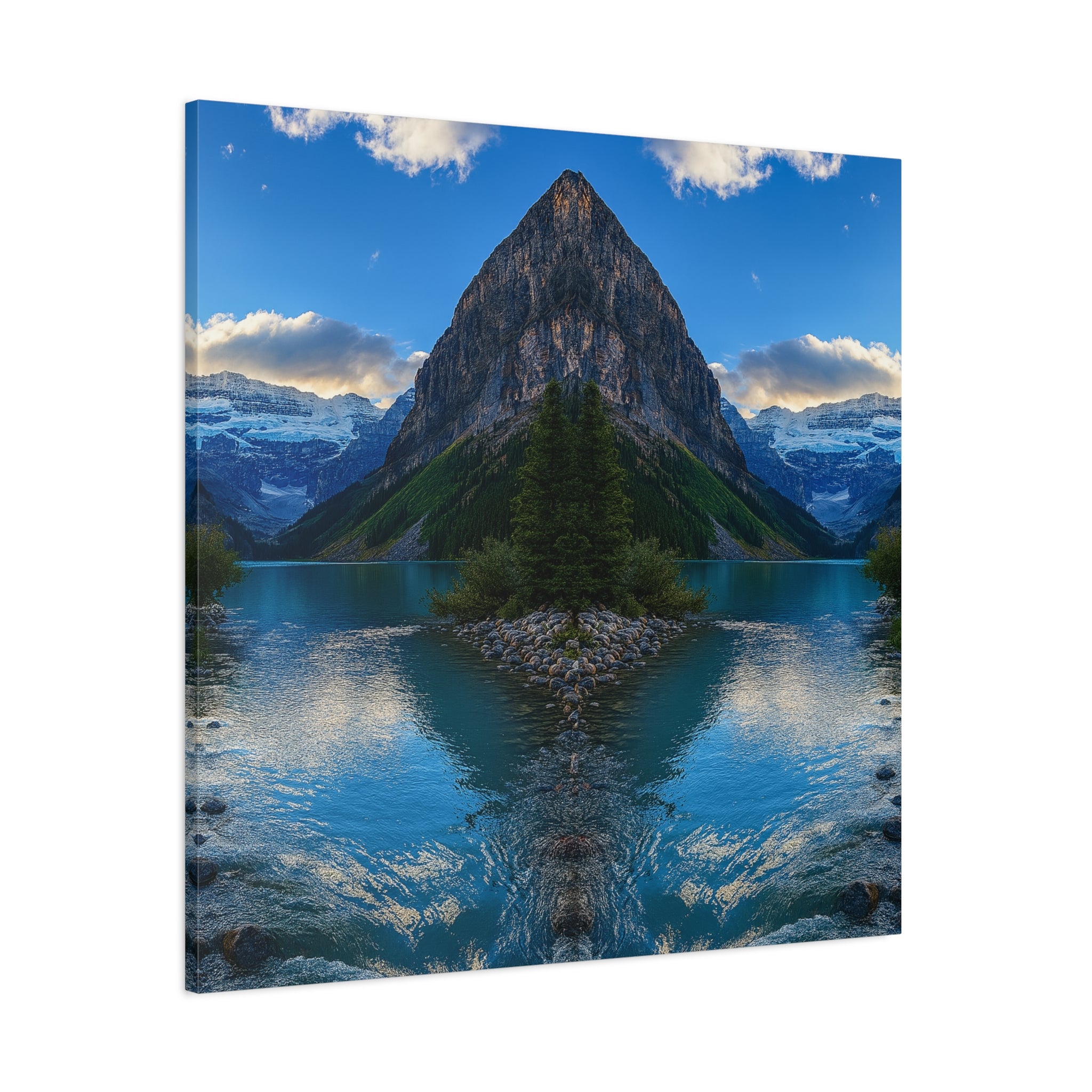 "Glacial Reflections" – Gallery Canvas Print
