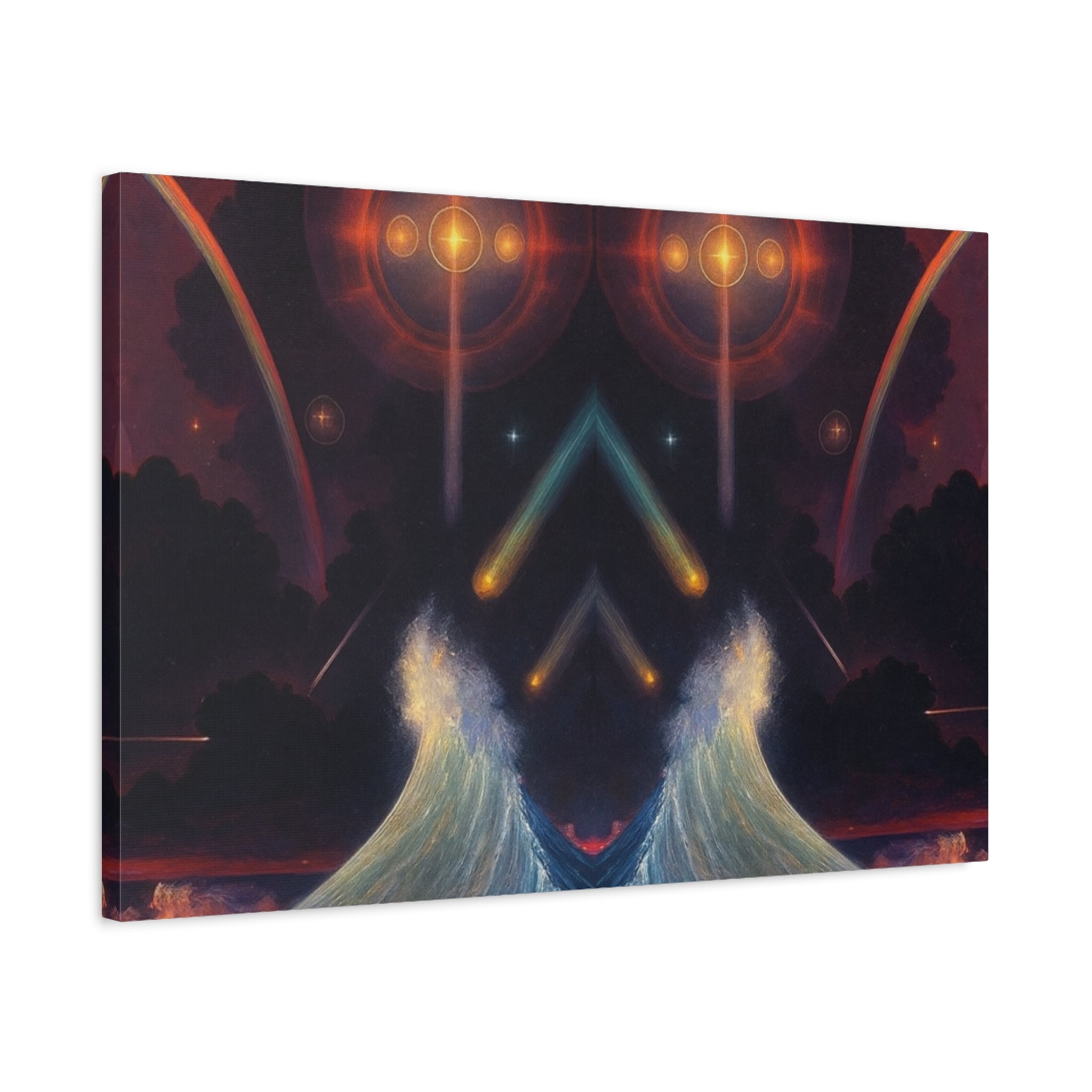 "Celestial Tides" – Gallery Canvas Print