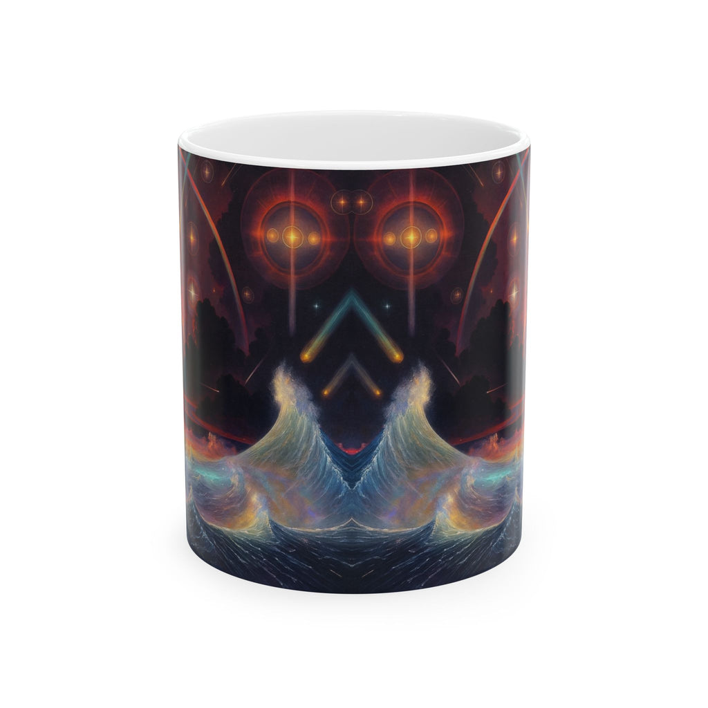 "Celestial Tides" – Ceramic Mug