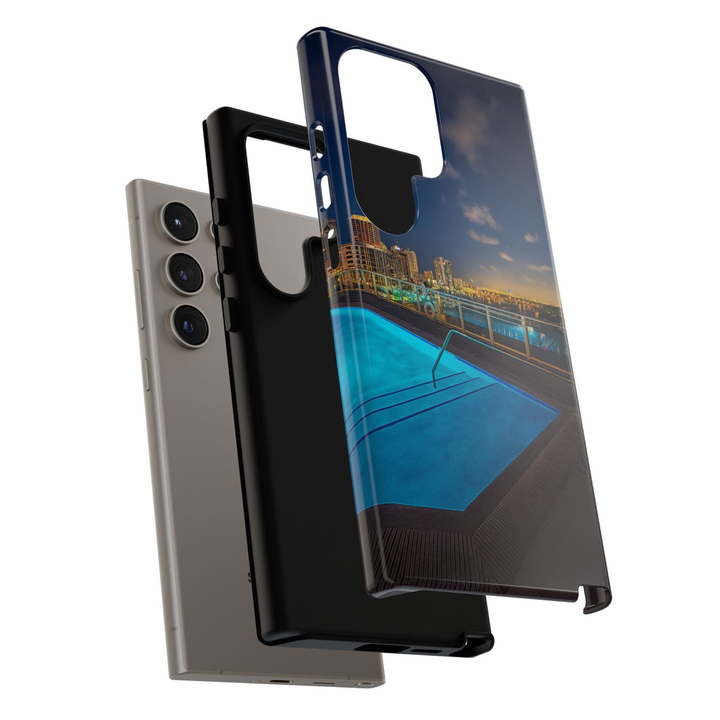 "Skyline Reflections" – Printed Phone Case