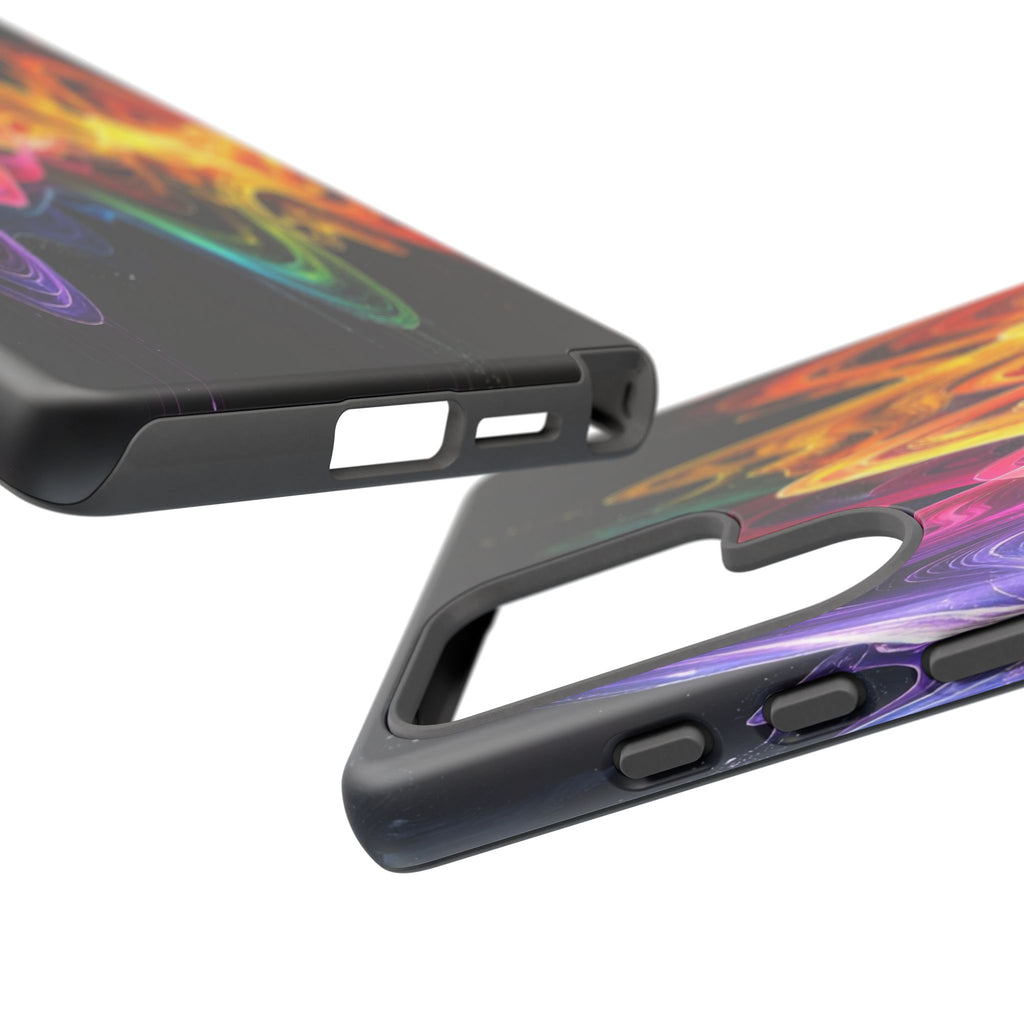 Resonant Spectrum: Digital Sound Wave Visualization, Chromatic Energy Flow - L’Art Suprême Phone Case