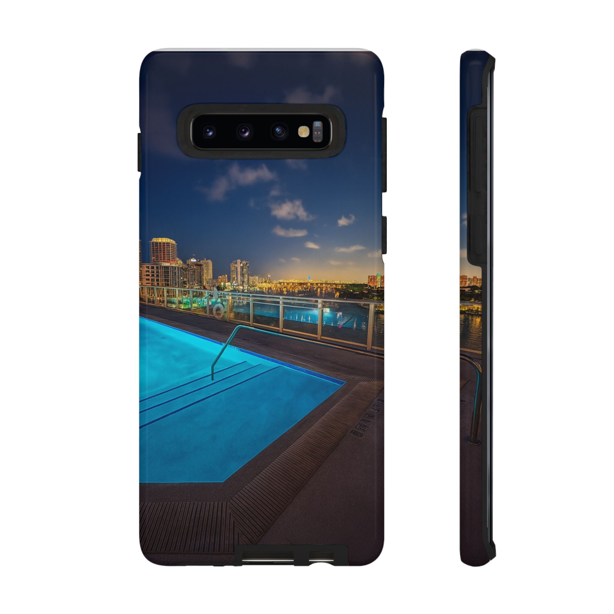 "Skyline Reflections" – Printed Phone Case