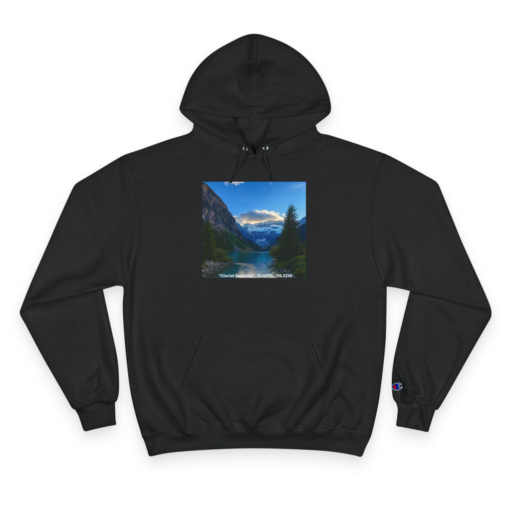 "Glacial Serenity" – Champion Hoodie